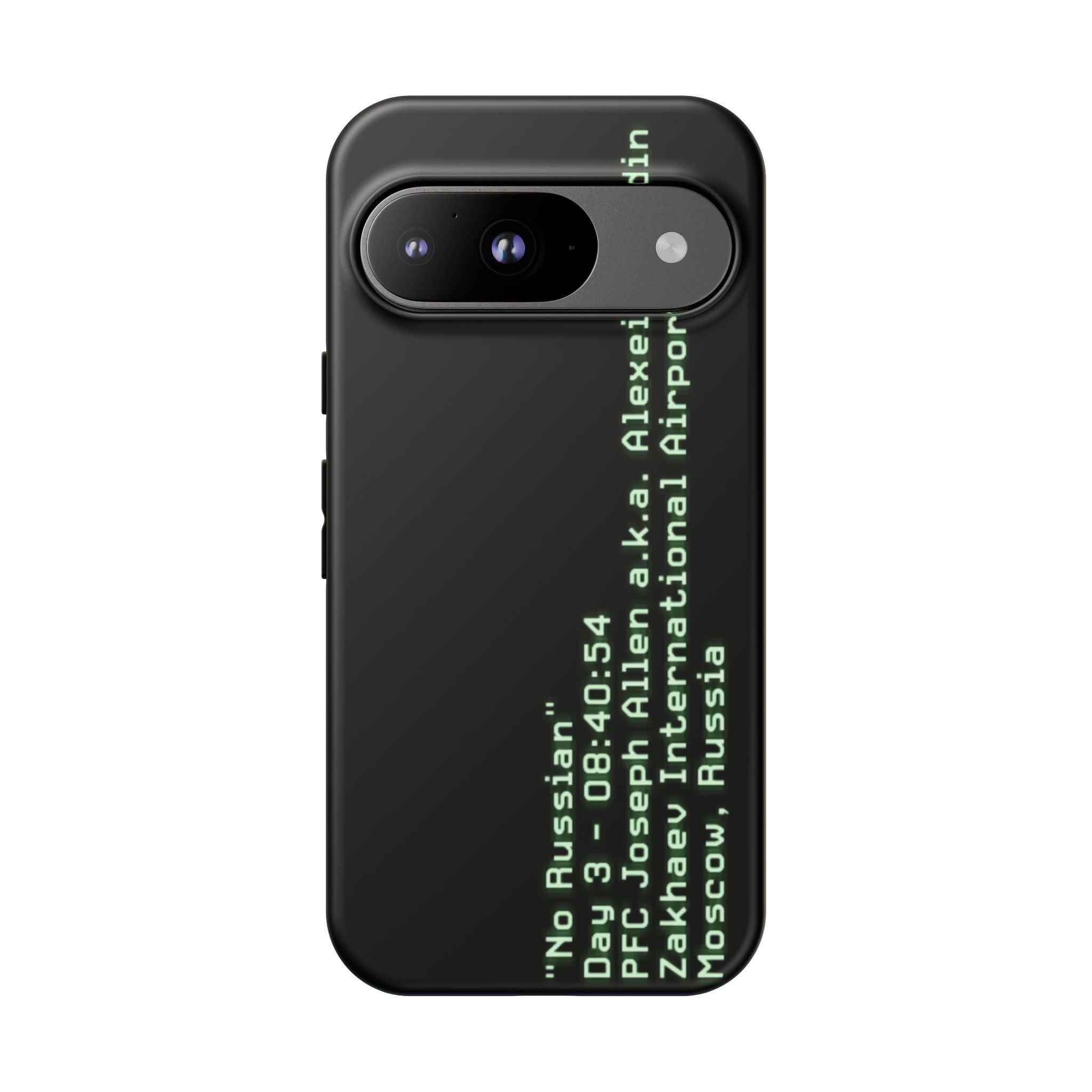 'No Russian' - Tough Case