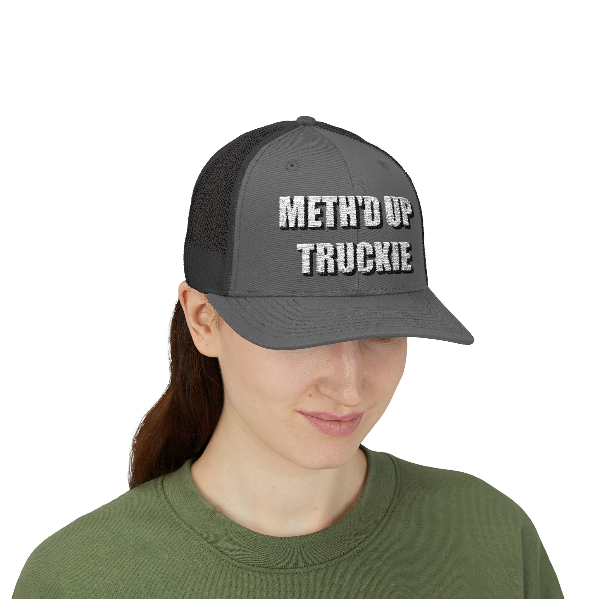 Trucker Cap — Aussie 'Meth'd Up Truckie' Retro Mesh Snapback