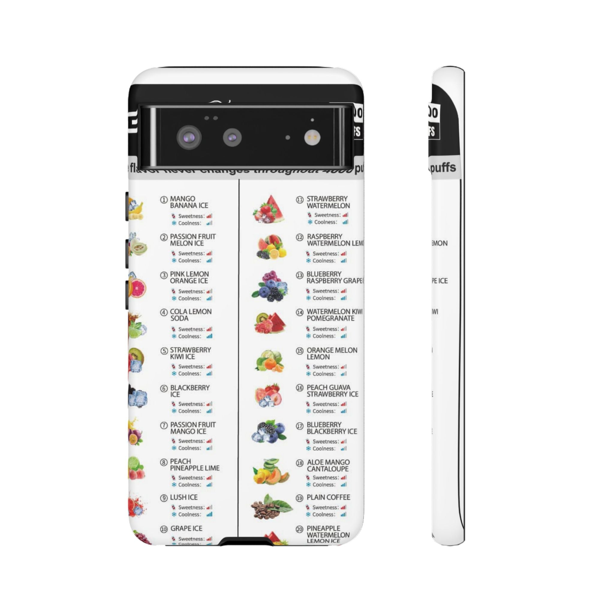 Vape Menu - Tough Case