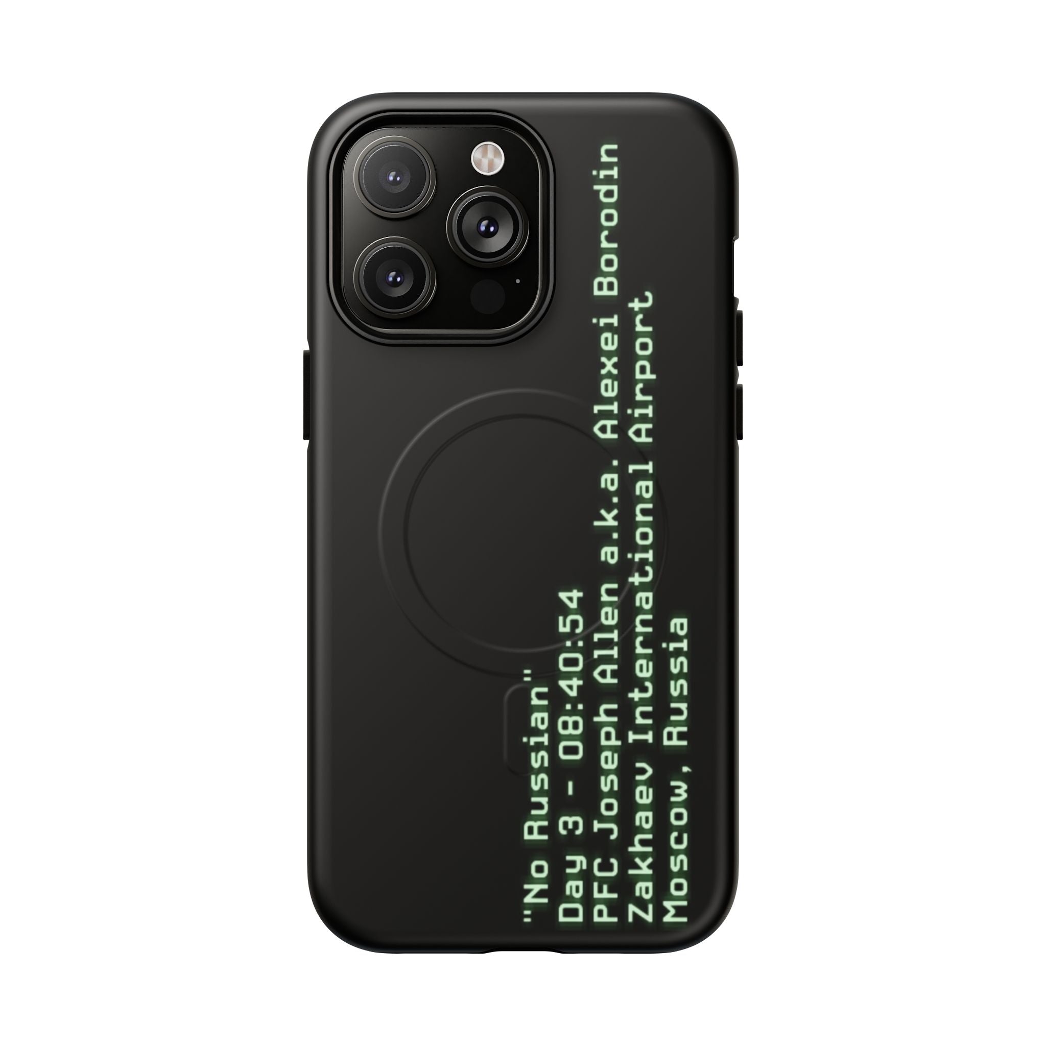 'No Russian' - Tough Magnetic Case