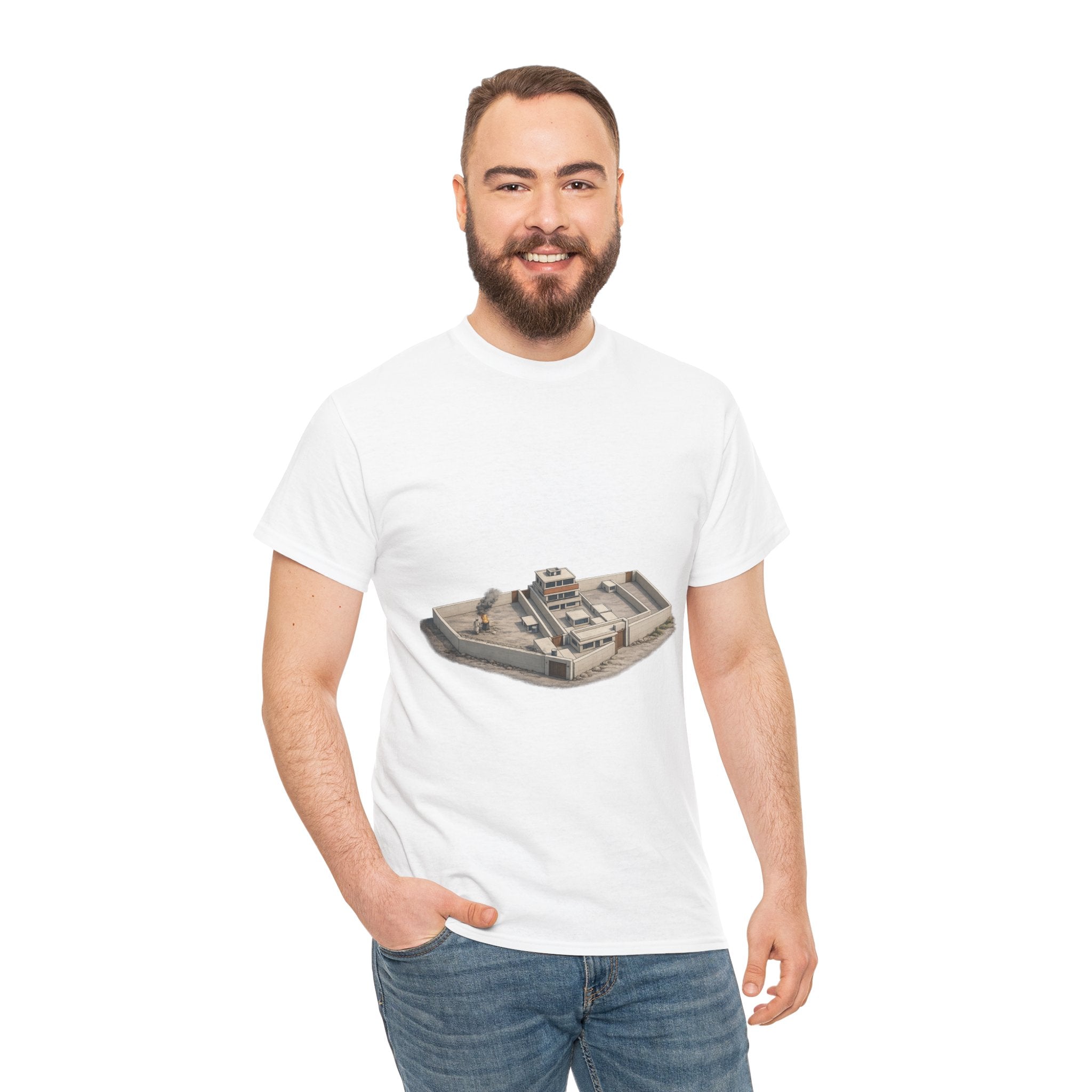Abbottabad Compound Illustration - T-Shirt