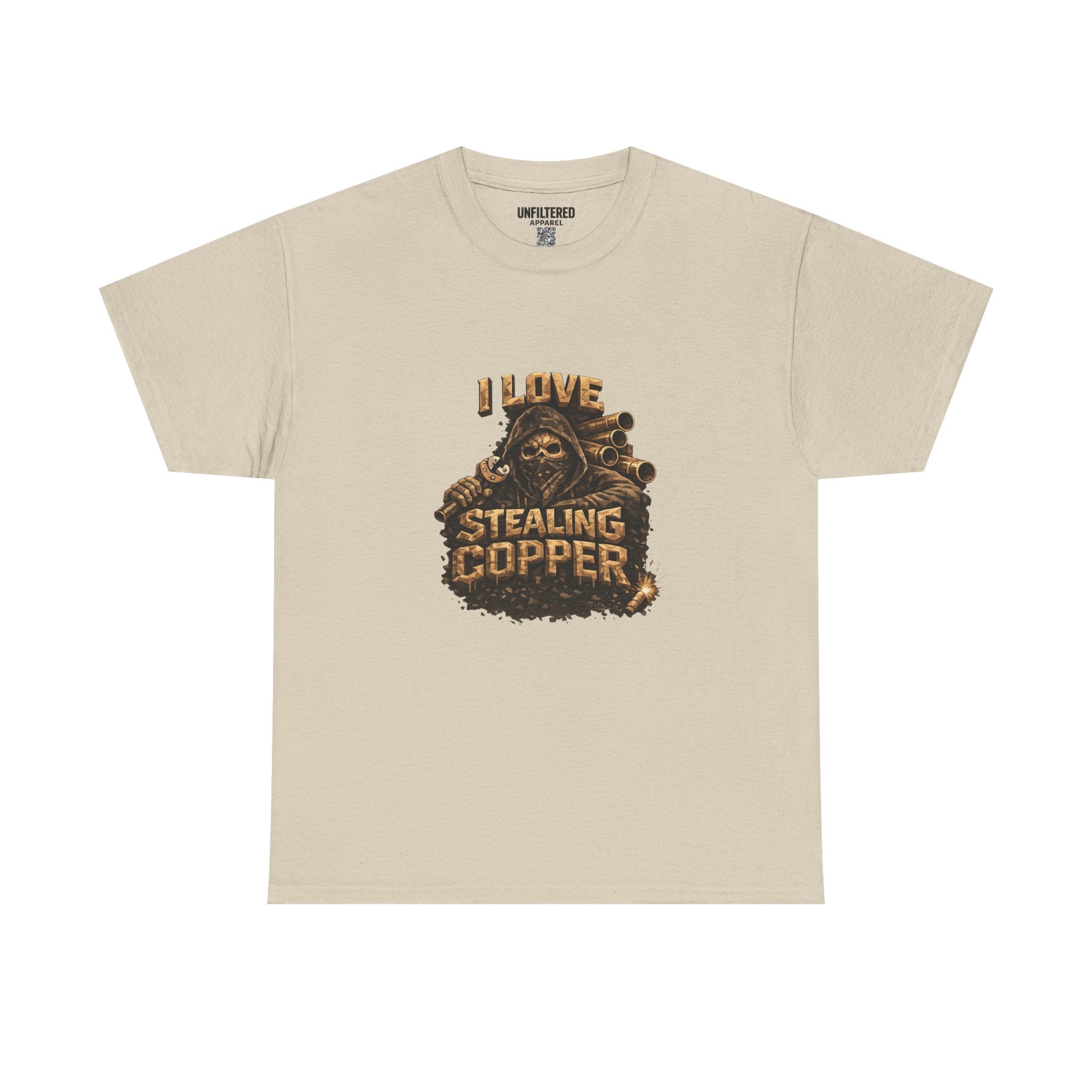 "I Love Stealing Copper" - T-Shirt