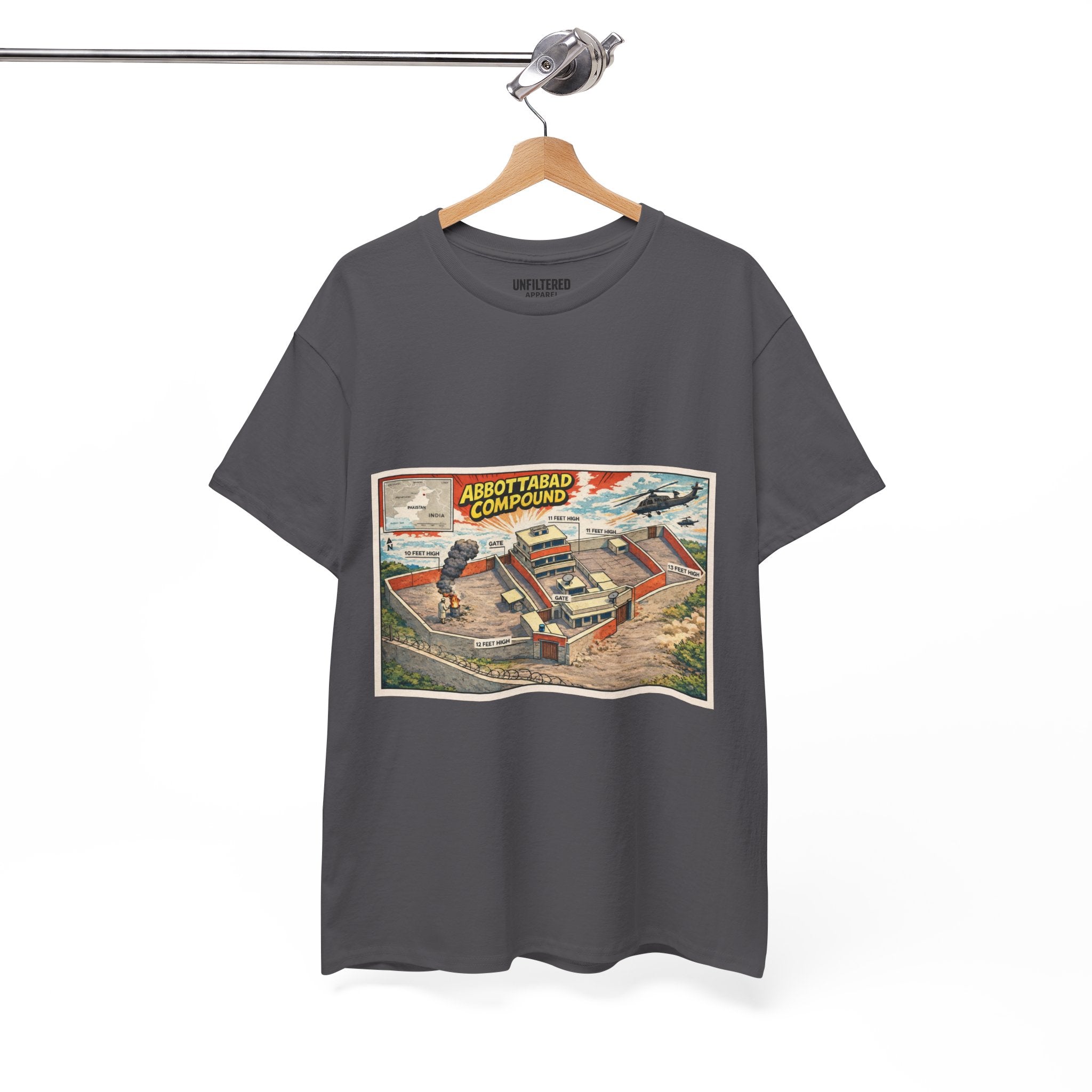Abbottabad Compound Comic - T-Shirt