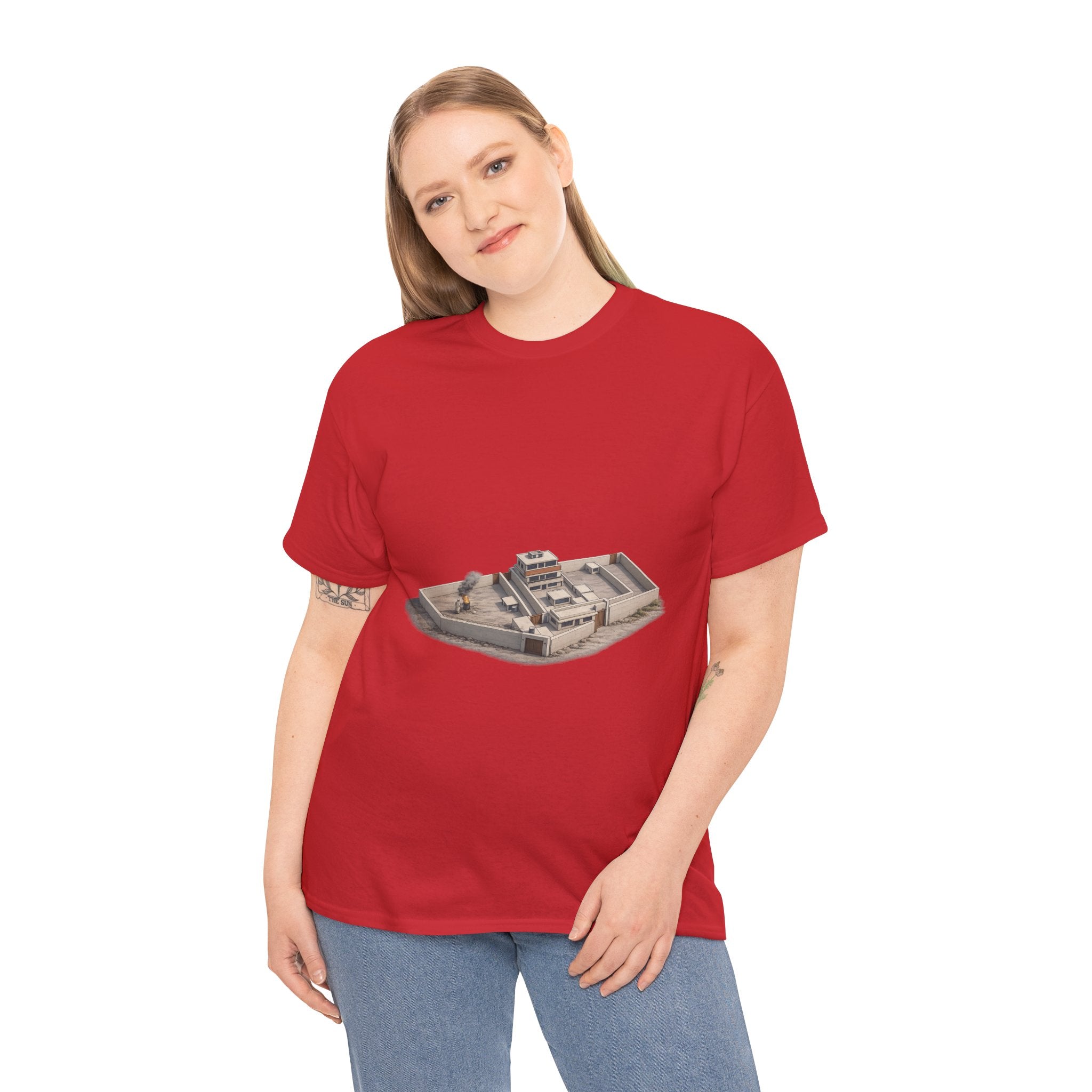 Abbottabad Compound Illustration - T-Shirt