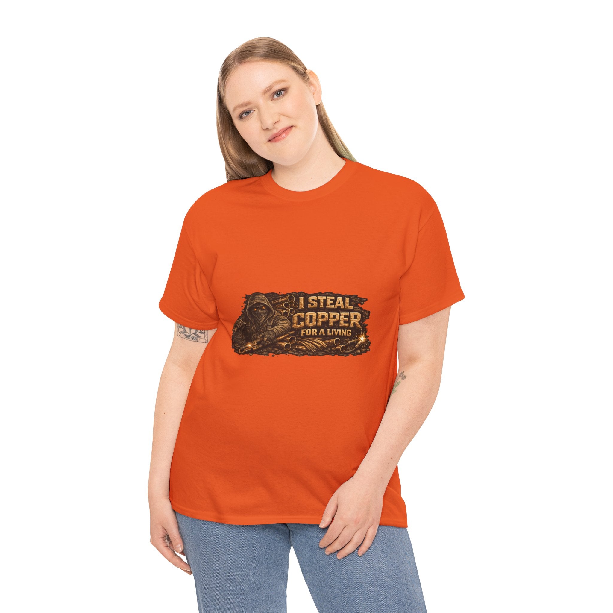 "I Steal Copper For A Living" - T-Shirt