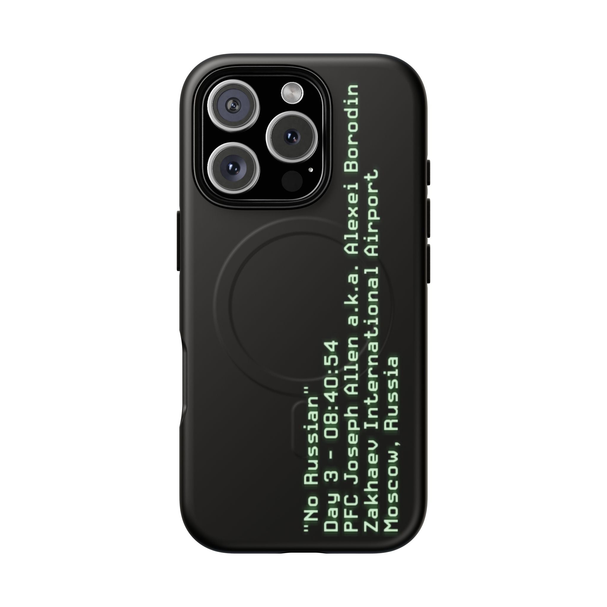 'No Russian' - Tough Magnetic Case