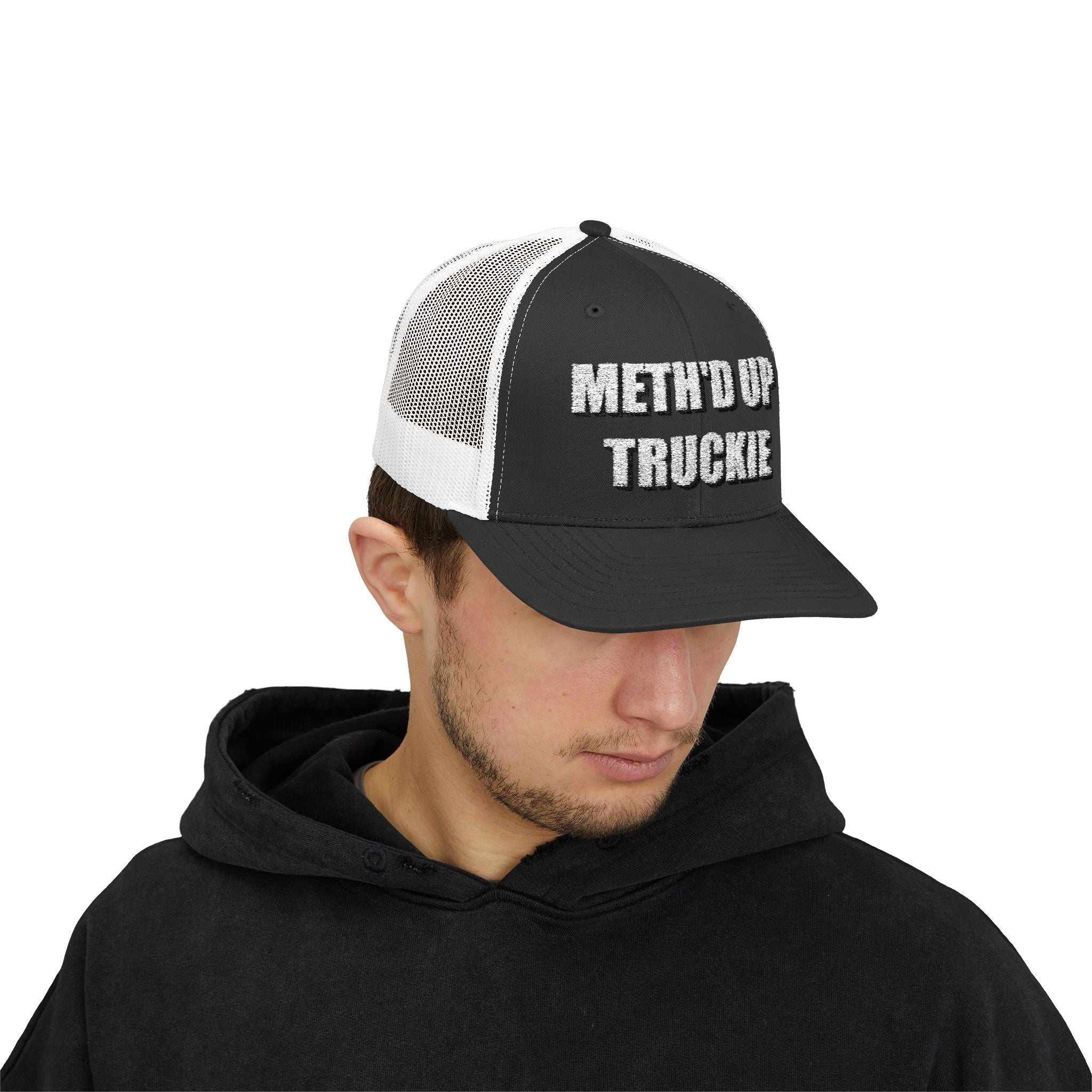 Trucker Cap — Aussie 'Meth'd Up Truckie' Retro Mesh Snapback