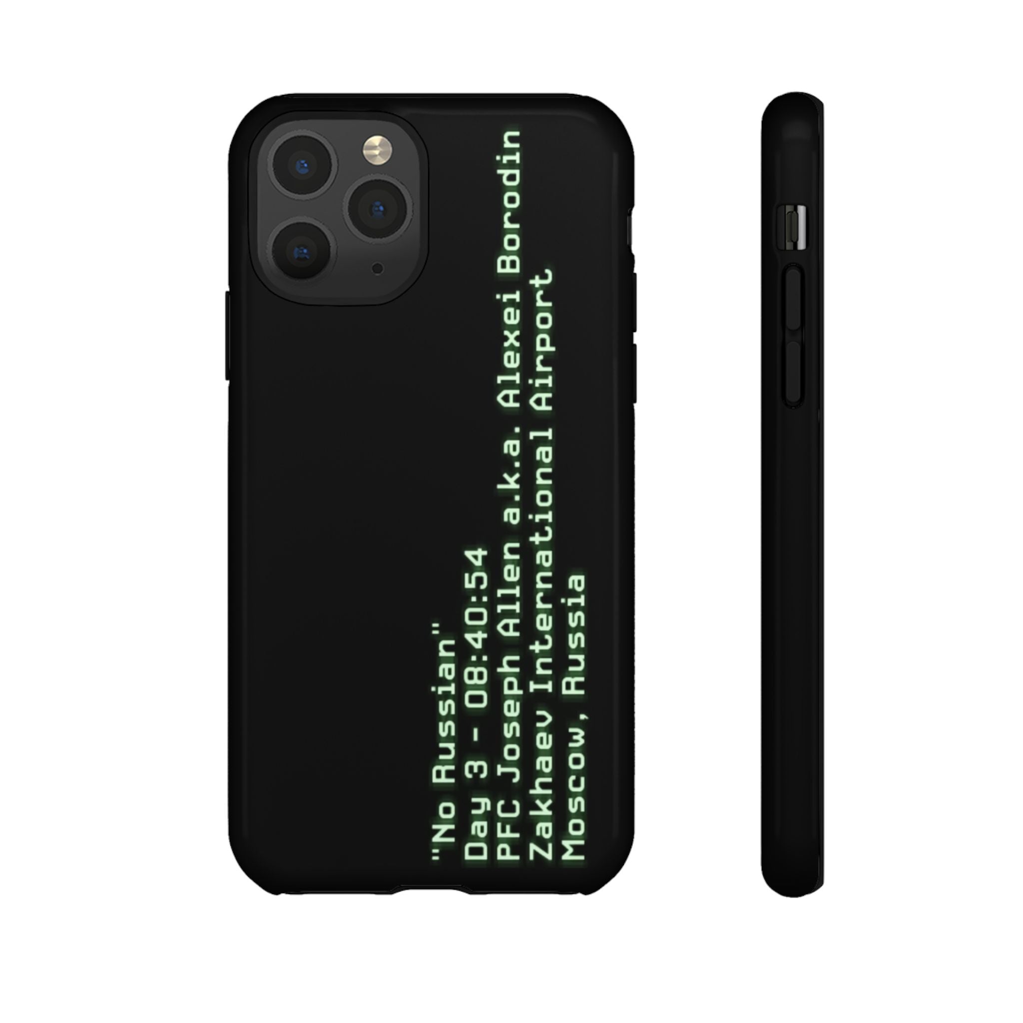 'No Russian' - Tough Case