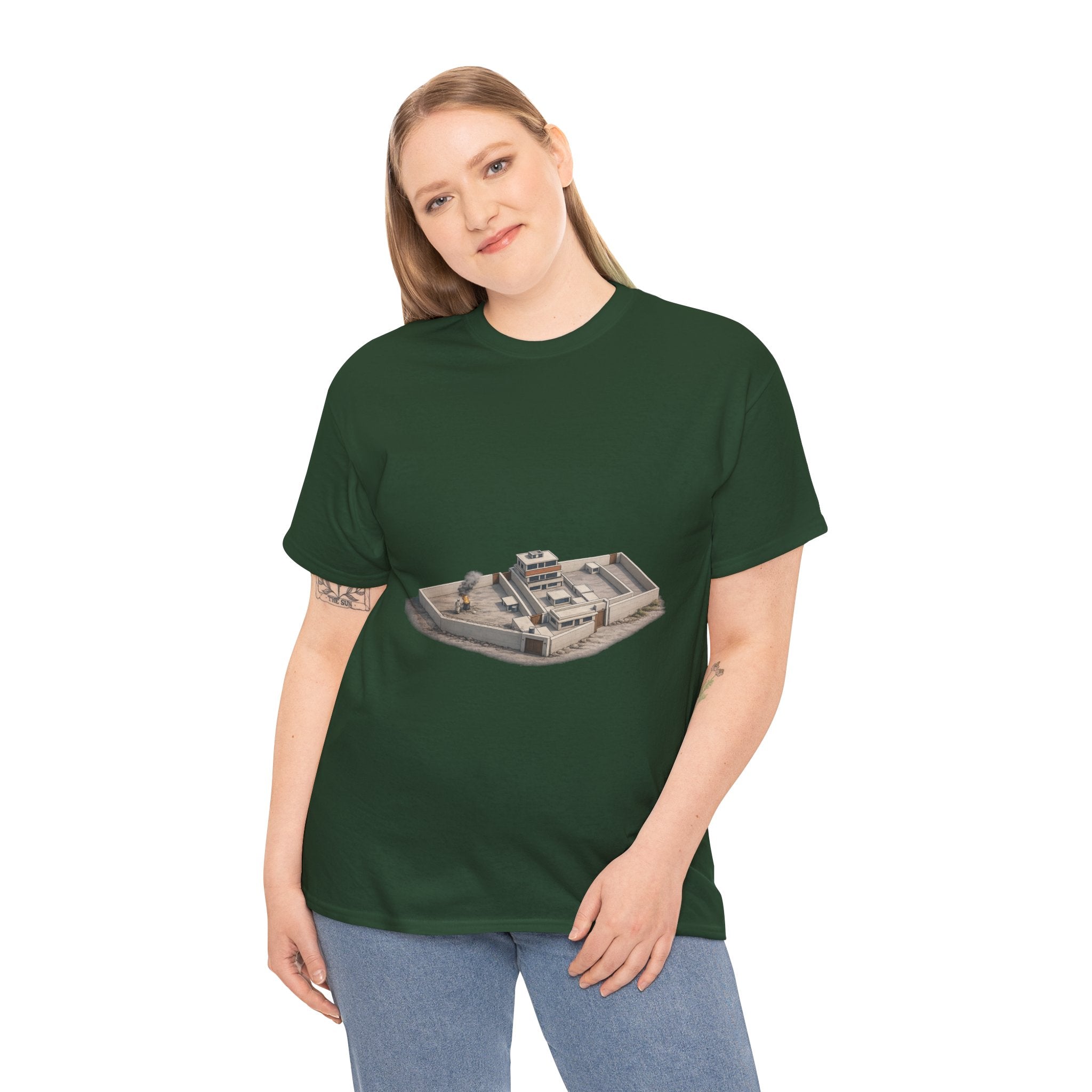Abbottabad Compound Illustration - T-Shirt