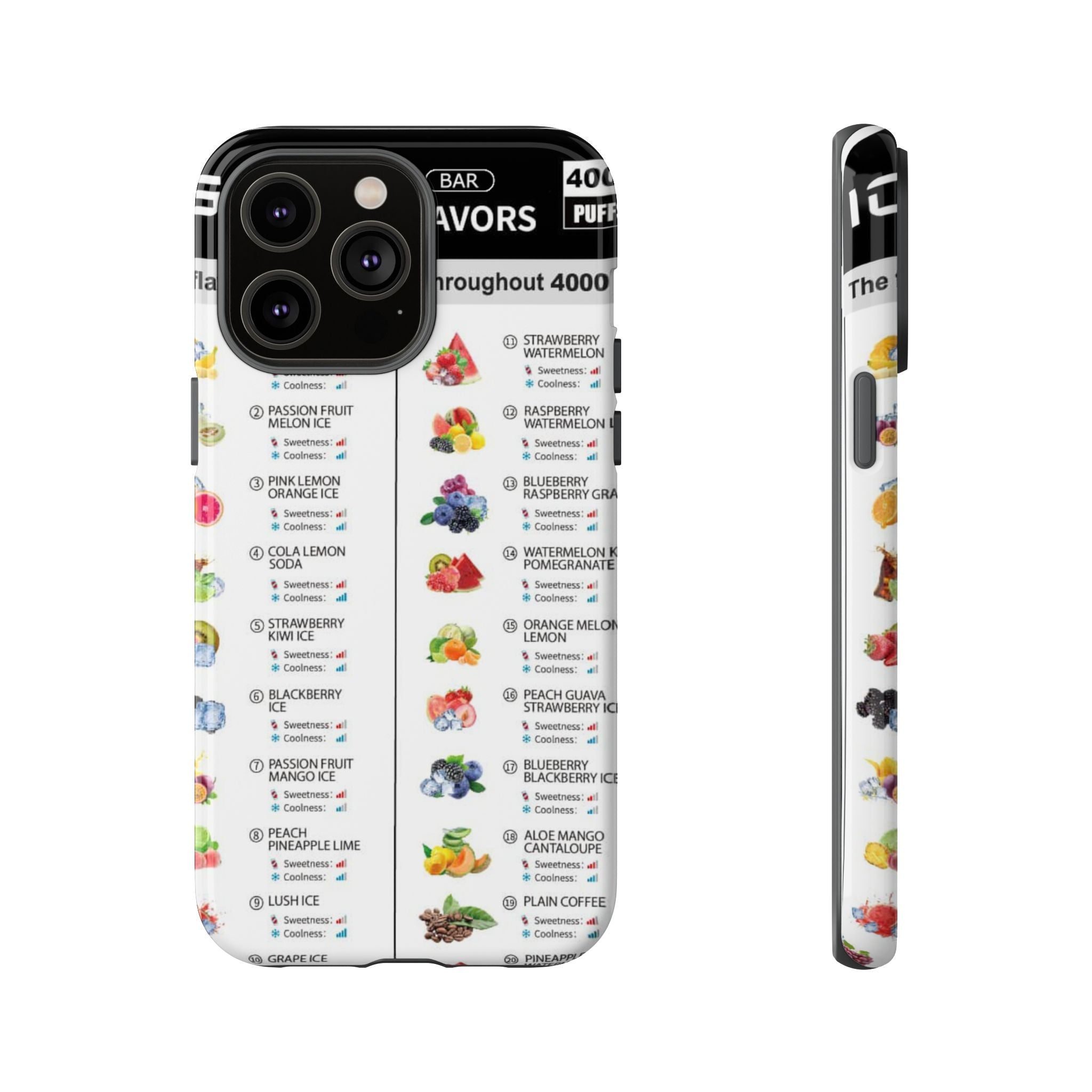 Vape Menu - Tough Case