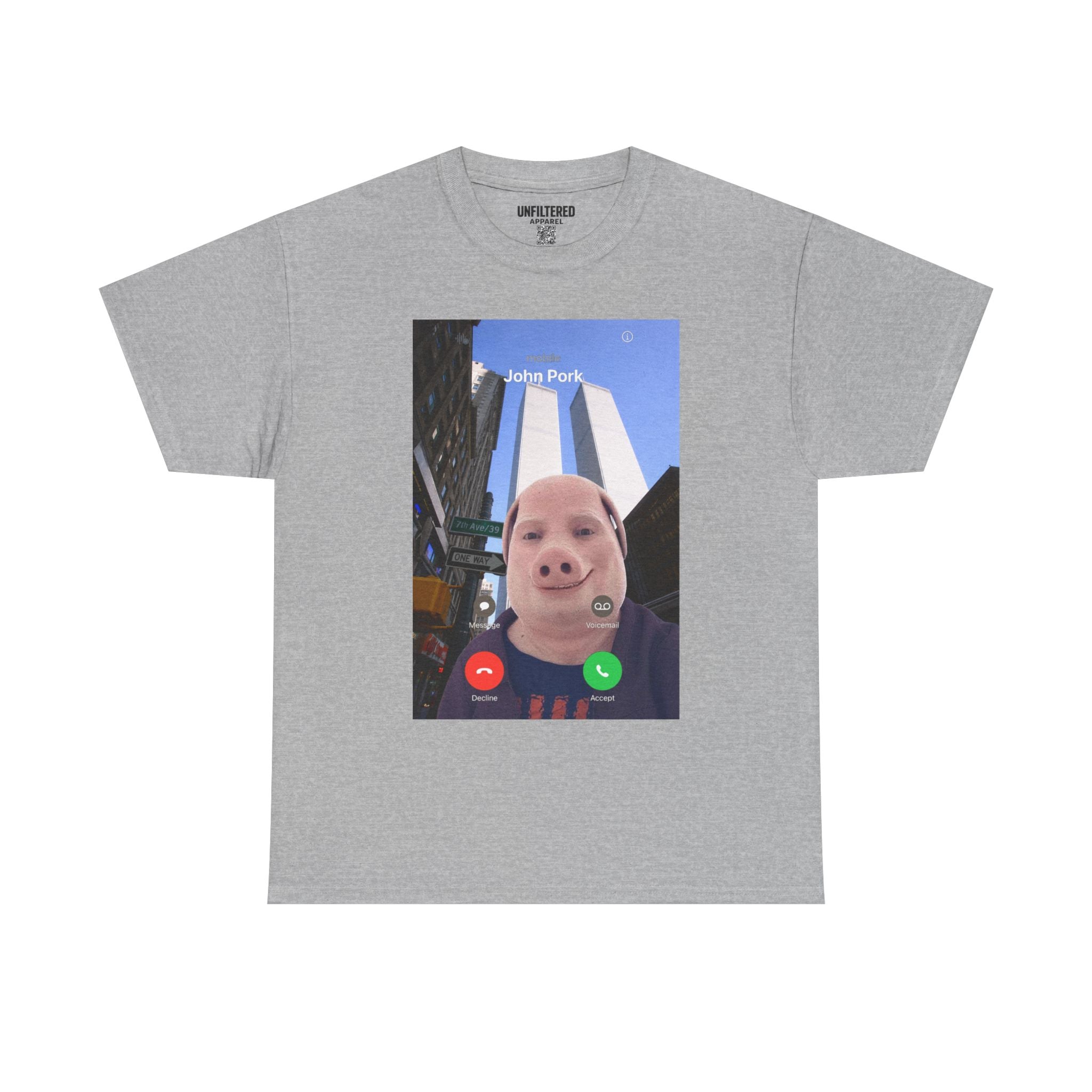 John Pork in New York - T-Shirt