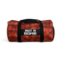 Pixelated "Not A Bomb" Duffel Bag