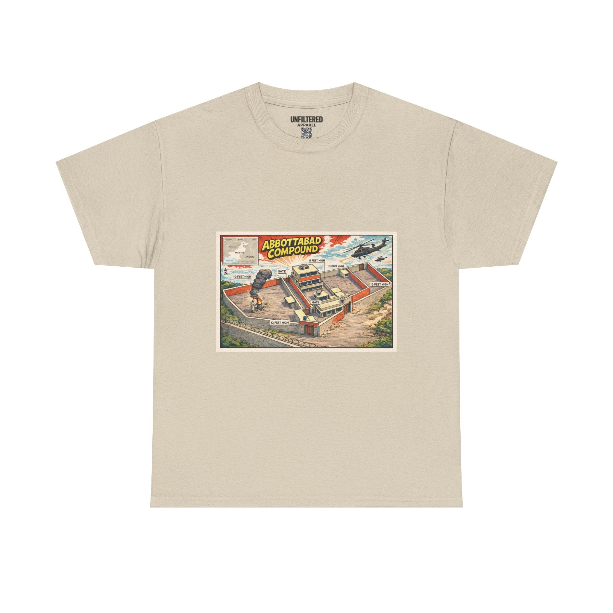 Abbottabad Compound Comic - T-Shirt