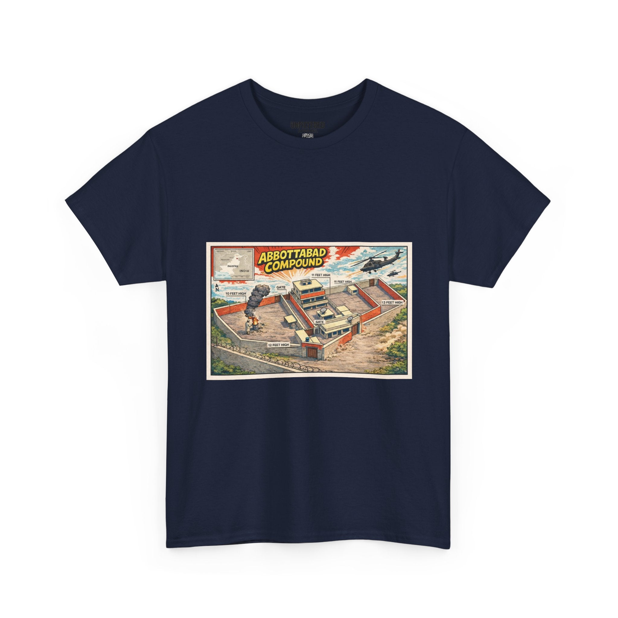 Abbottabad Compound Comic - T-Shirt