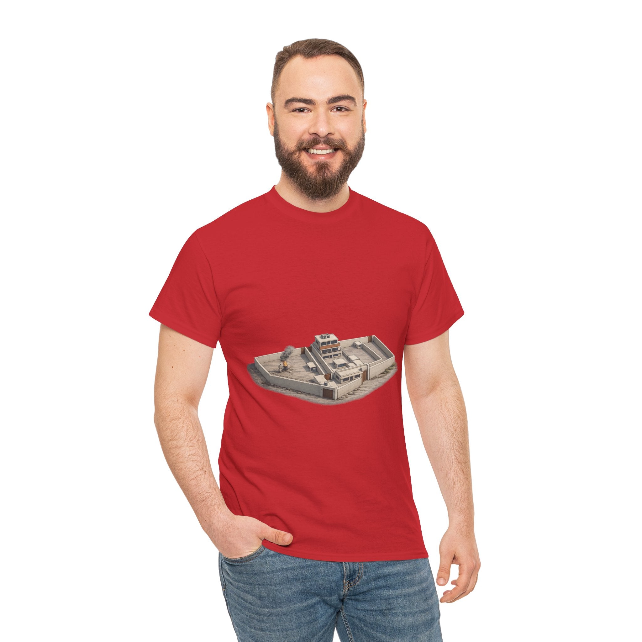 Abbottabad Compound Illustration - T-Shirt