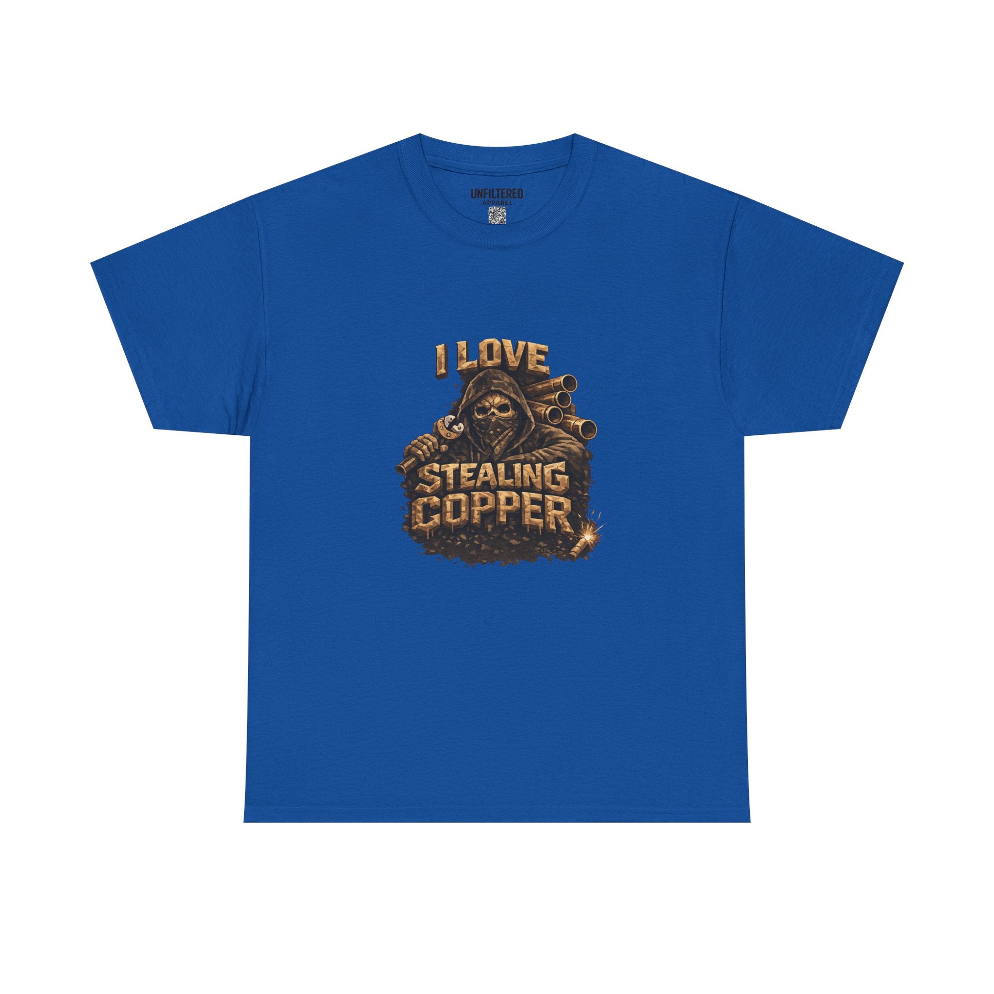 "I Love Stealing Copper" - T-Shirt