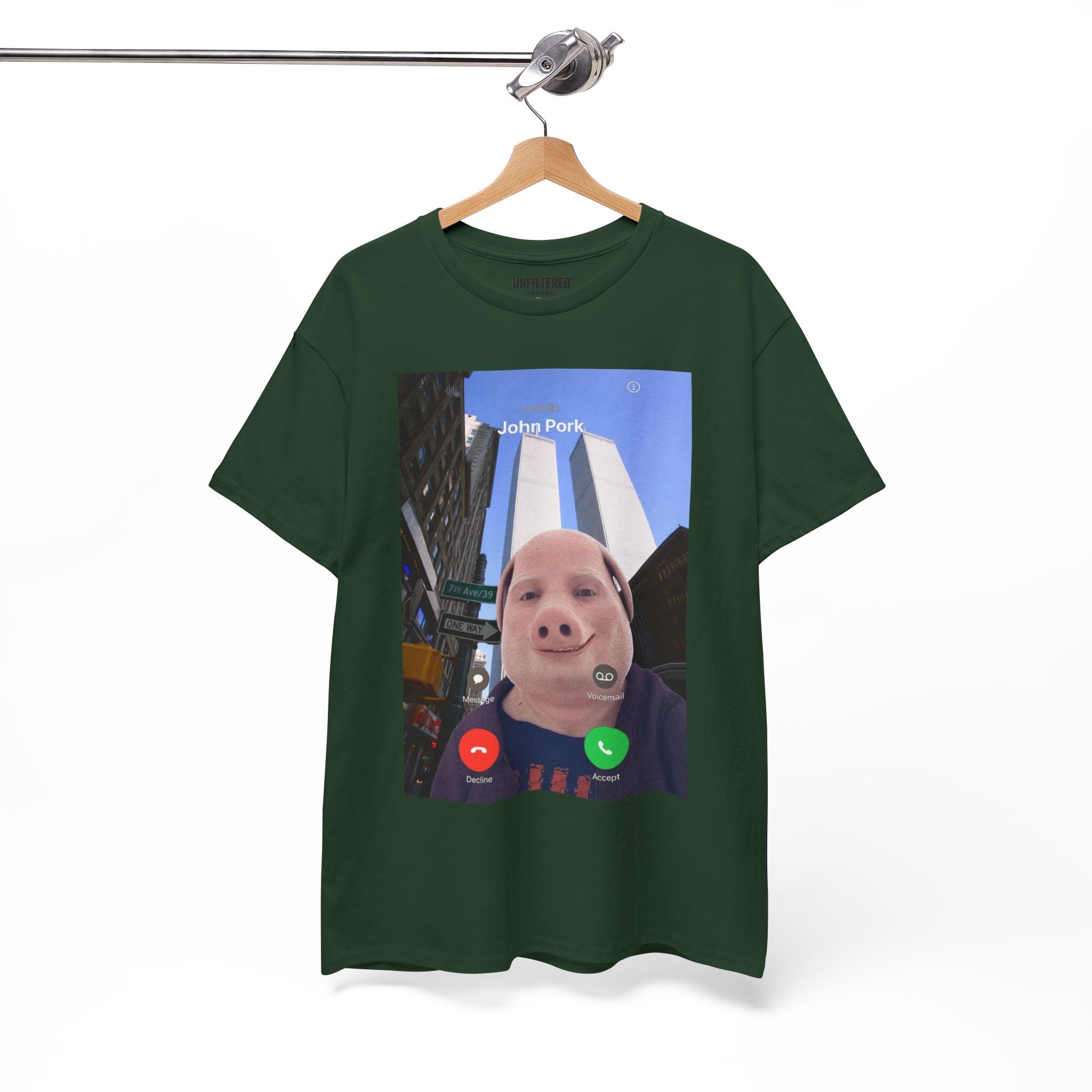 John Pork in New York - T-Shirt