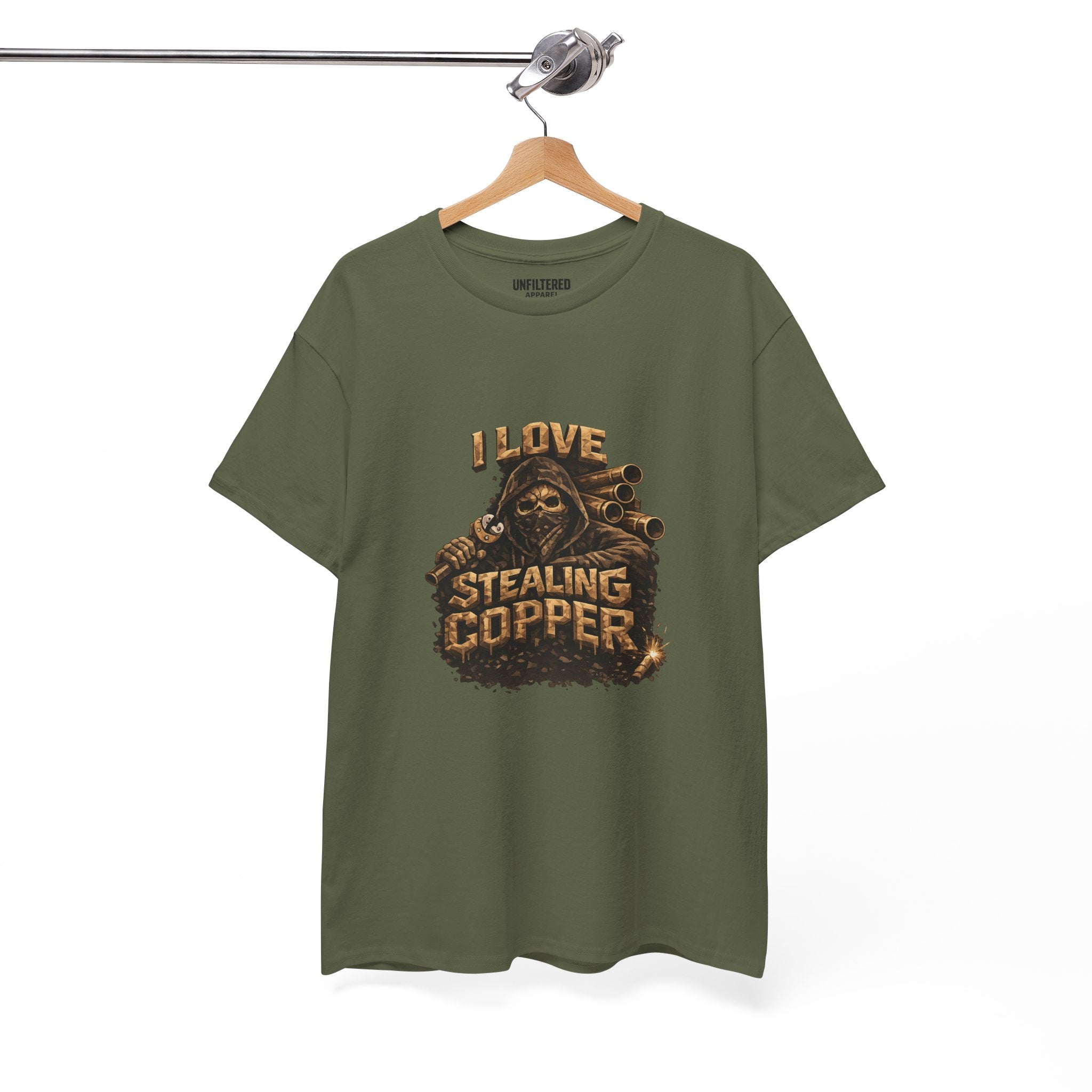 "I Love Stealing Copper" - T-Shirt