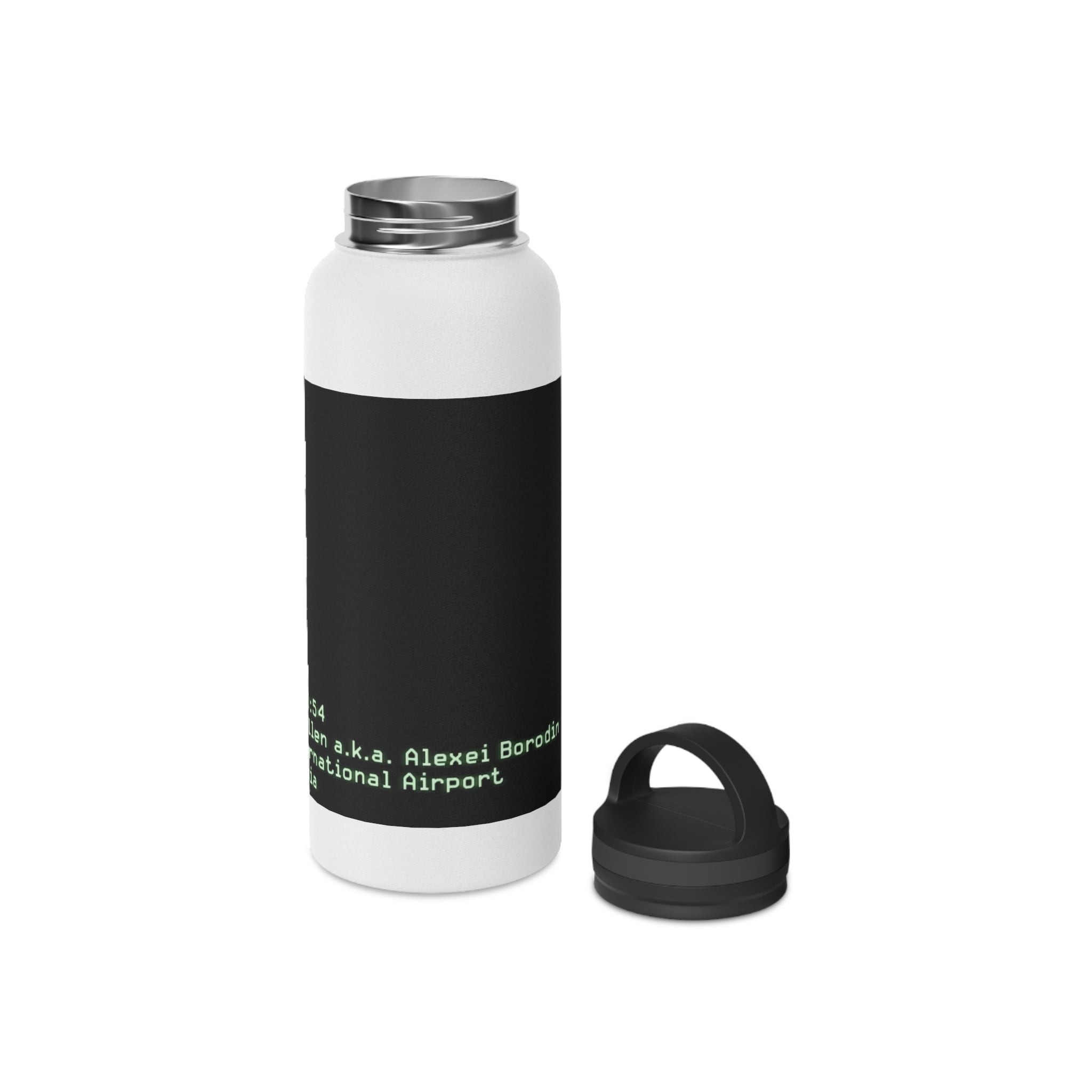No Russian Stainless Steel Bottle
