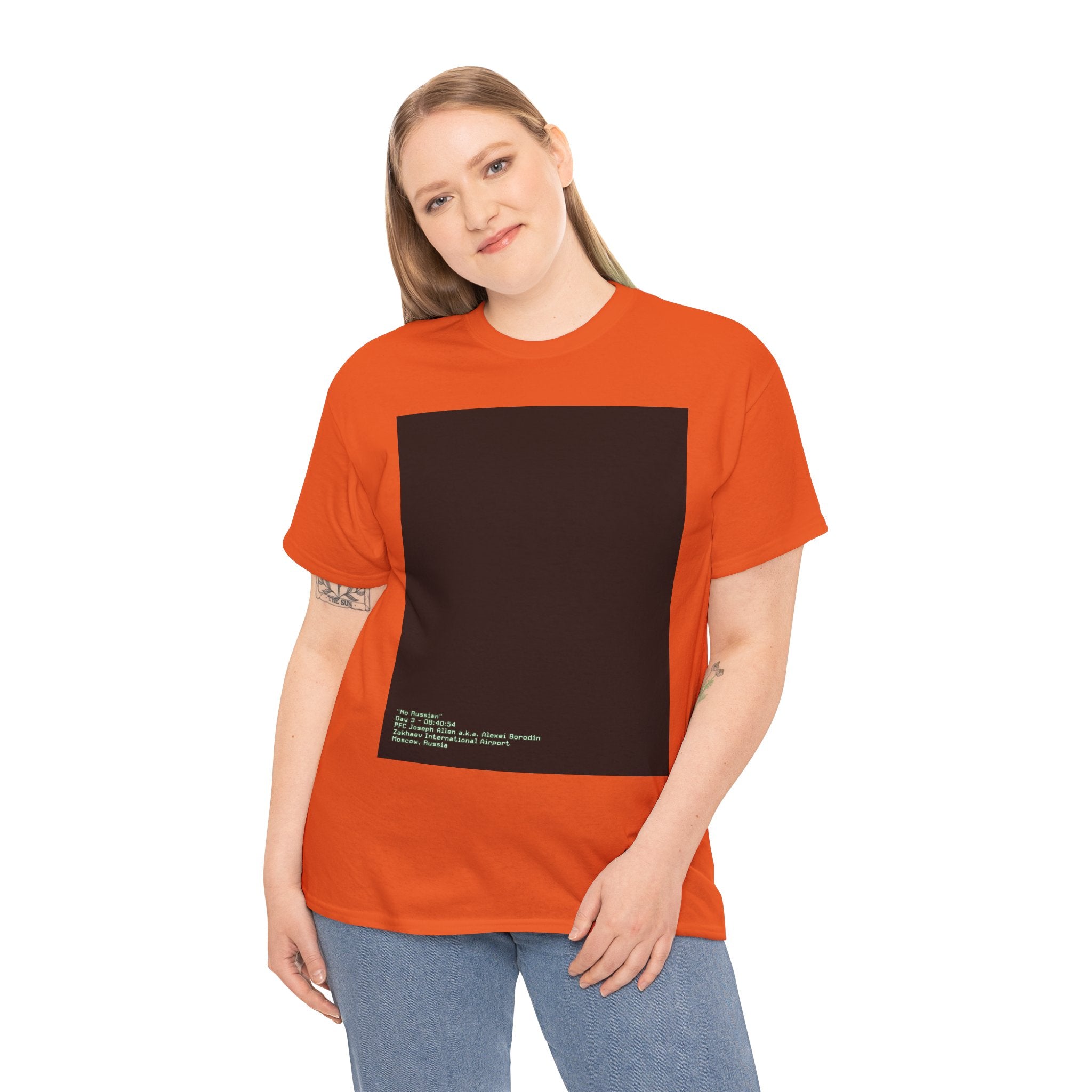 "No Russian" - T-Shirt