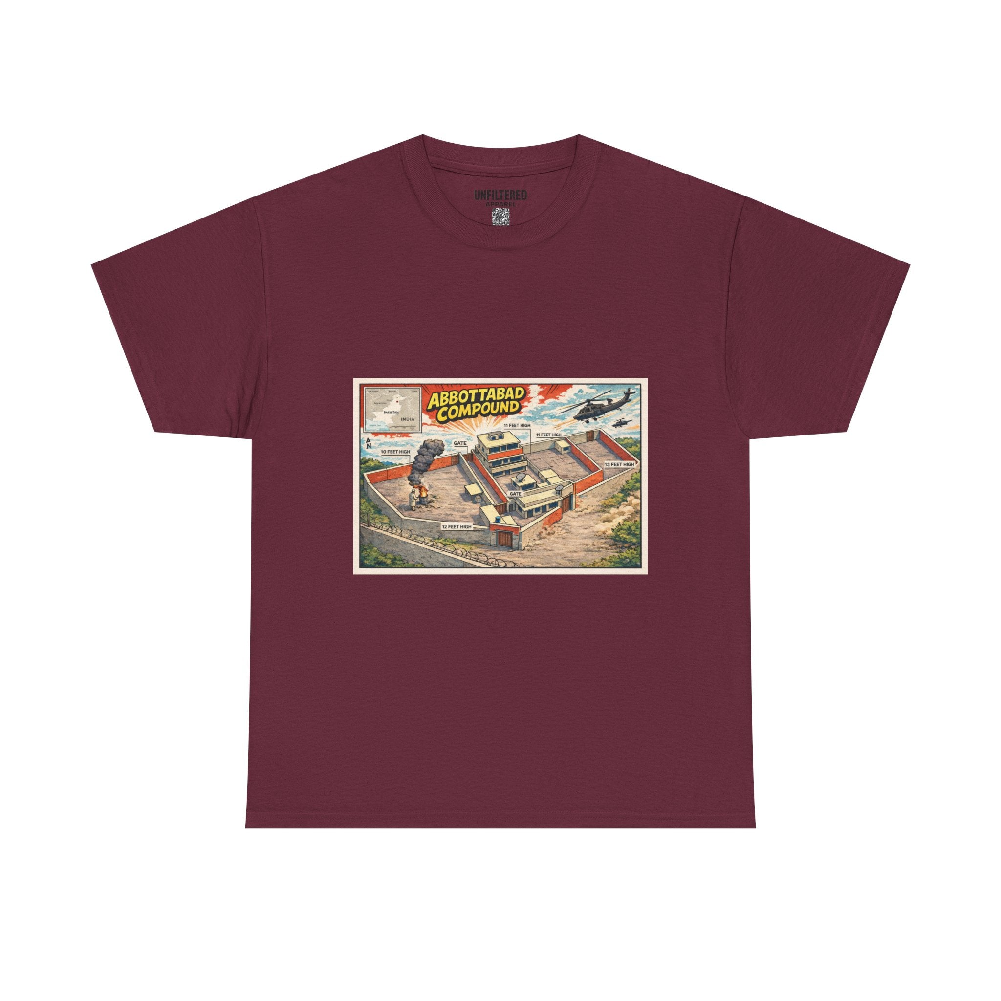 Abbottabad Compound Comic - T-Shirt