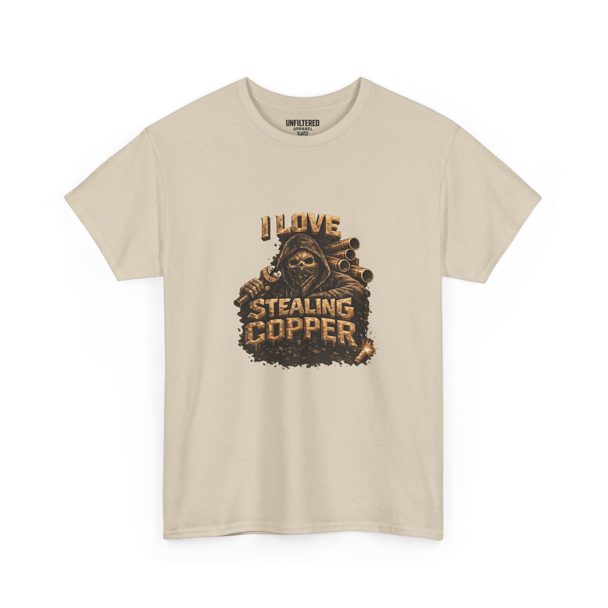 "I Love Stealing Copper" - T-Shirt