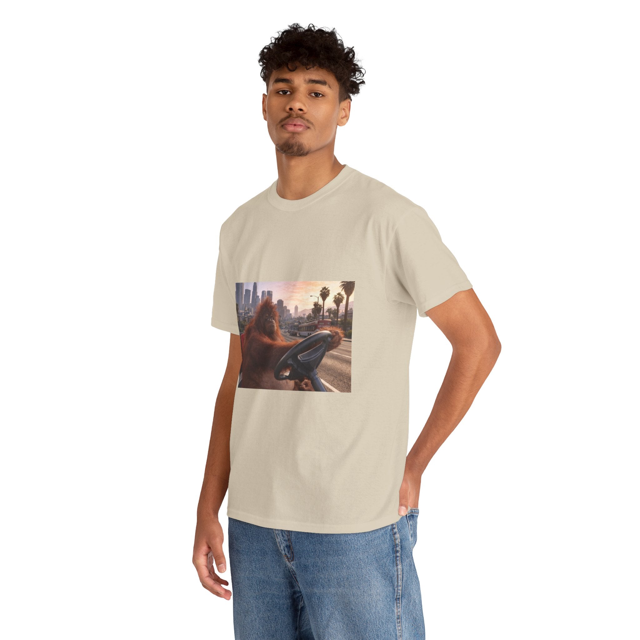 Orangutan Driving Los Santos - T-Shirt