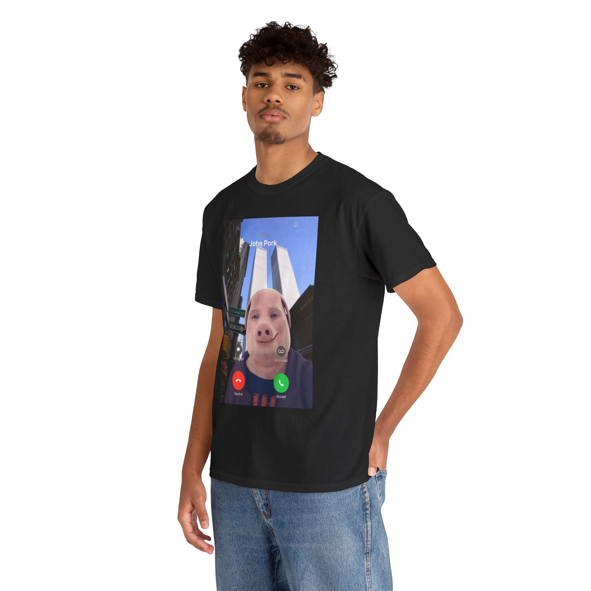 John Pork in New York - T-Shirt