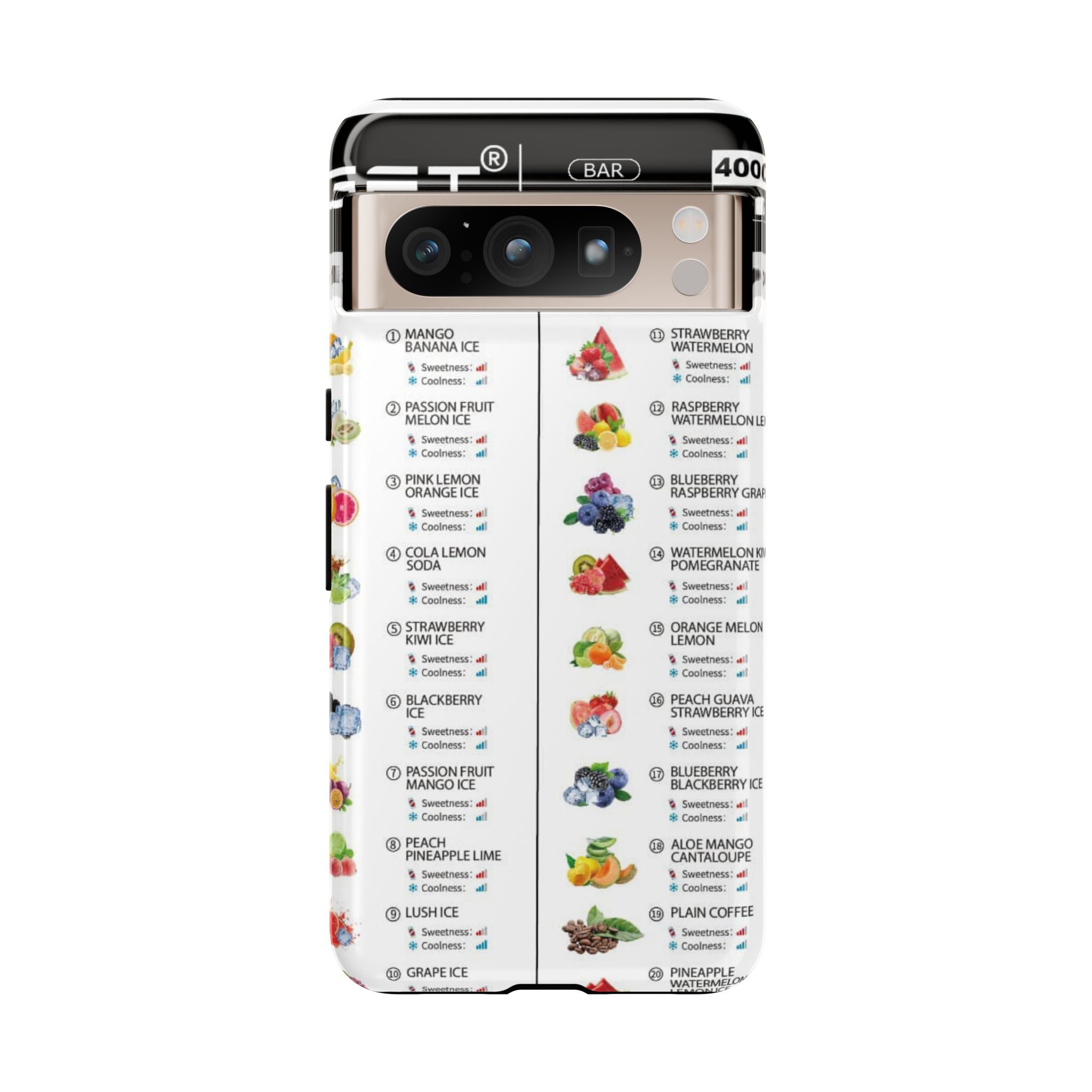 Vape Menu - Tough Case