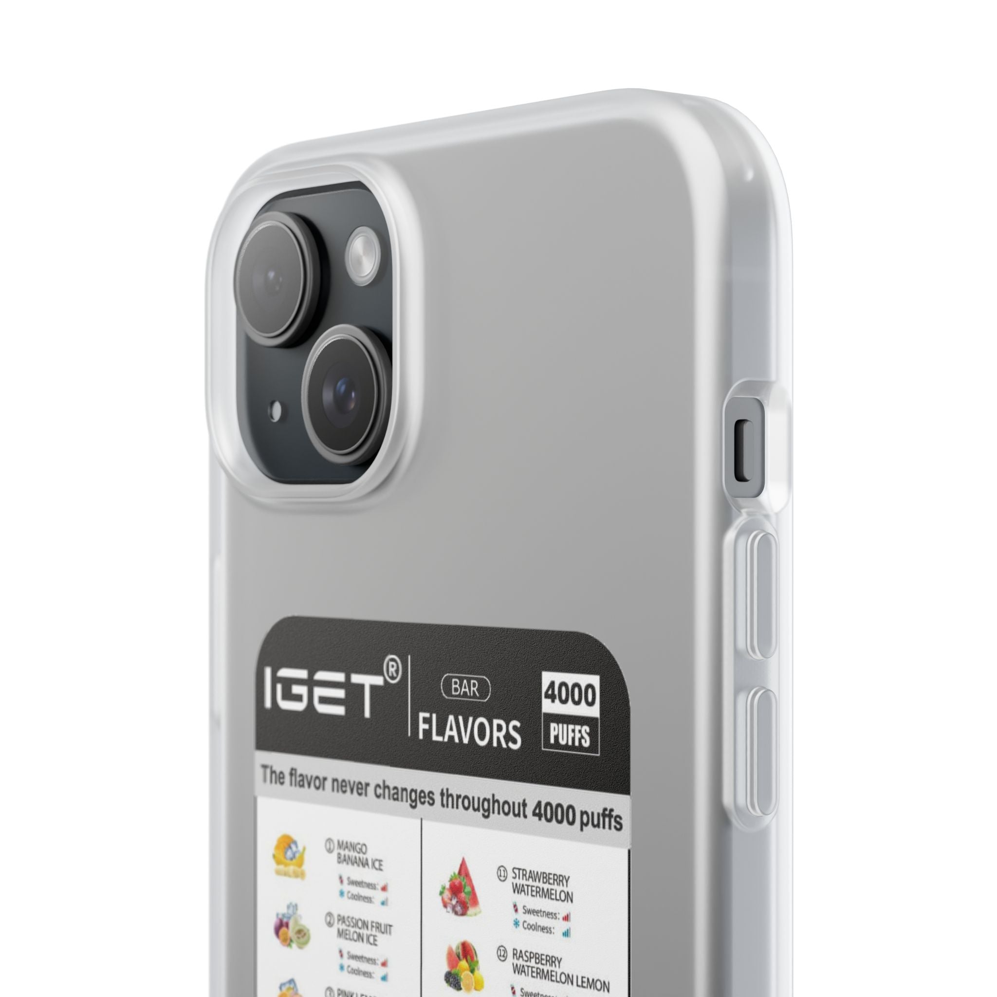 Vape Menu - Flexi Case