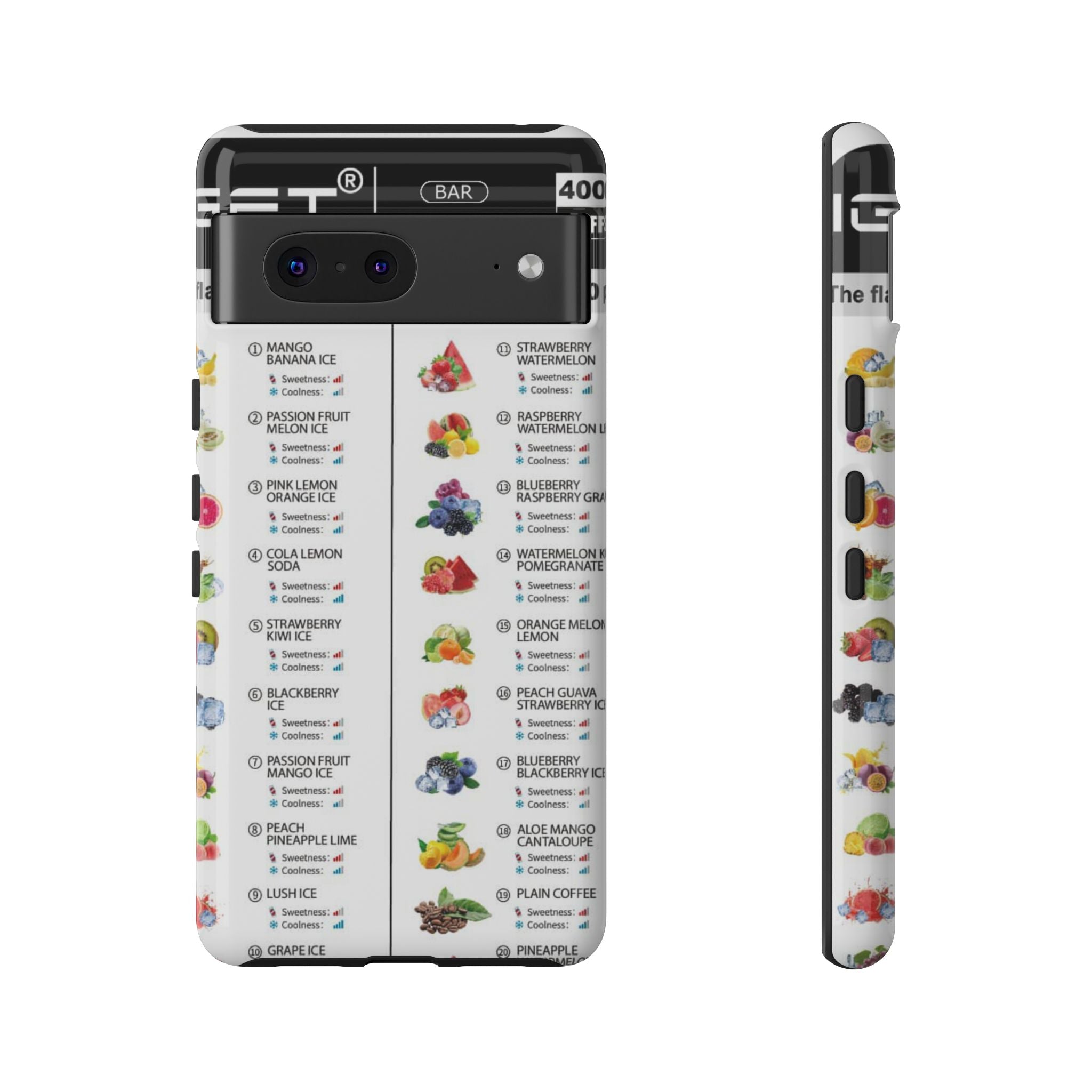 Vape Menu - Tough Case