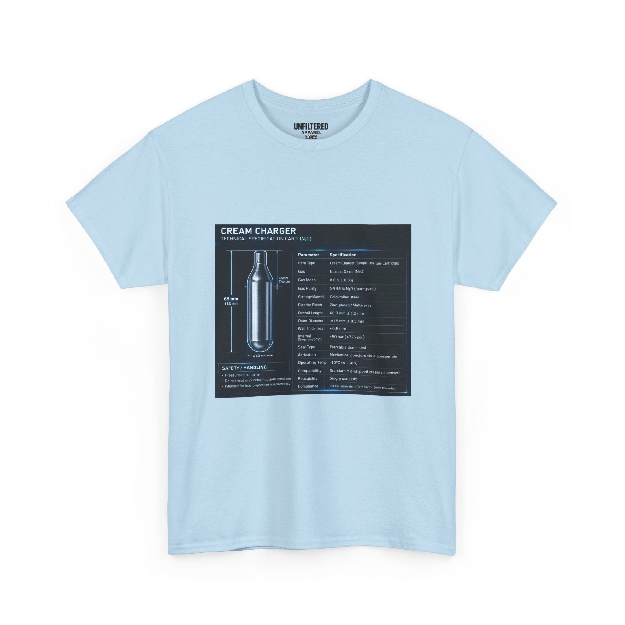 Creme Charger Blueprint - T-Shirt