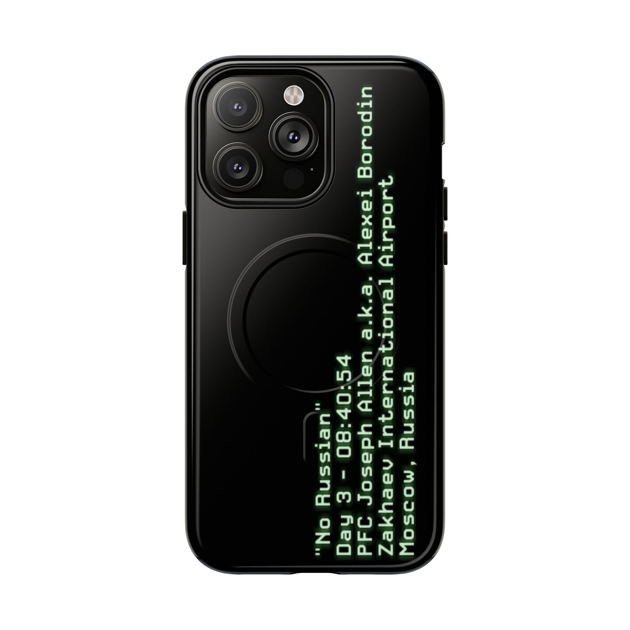 'No Russian' - Tough Magnetic Case