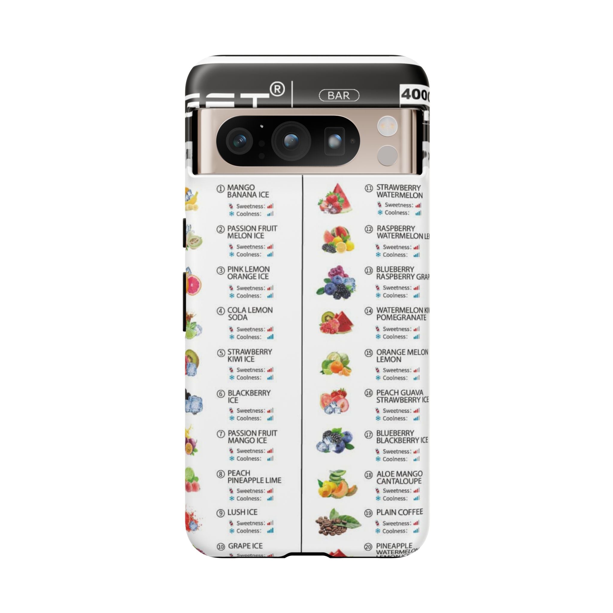 Vape Menu - Tough Case