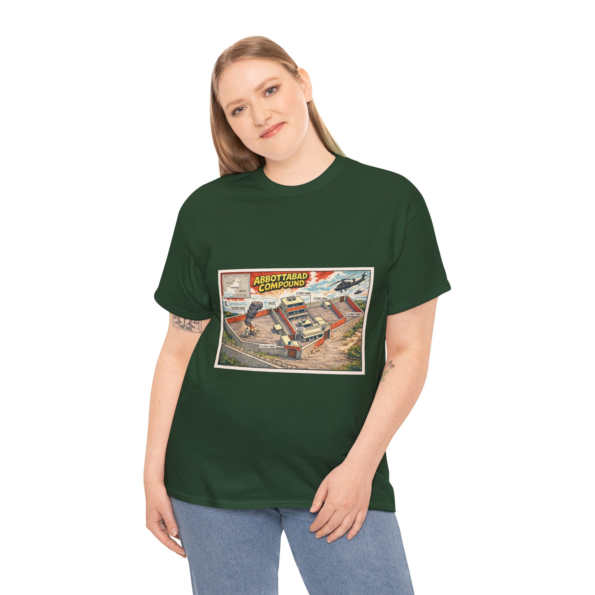Abbottabad Compound Comic - T-Shirt
