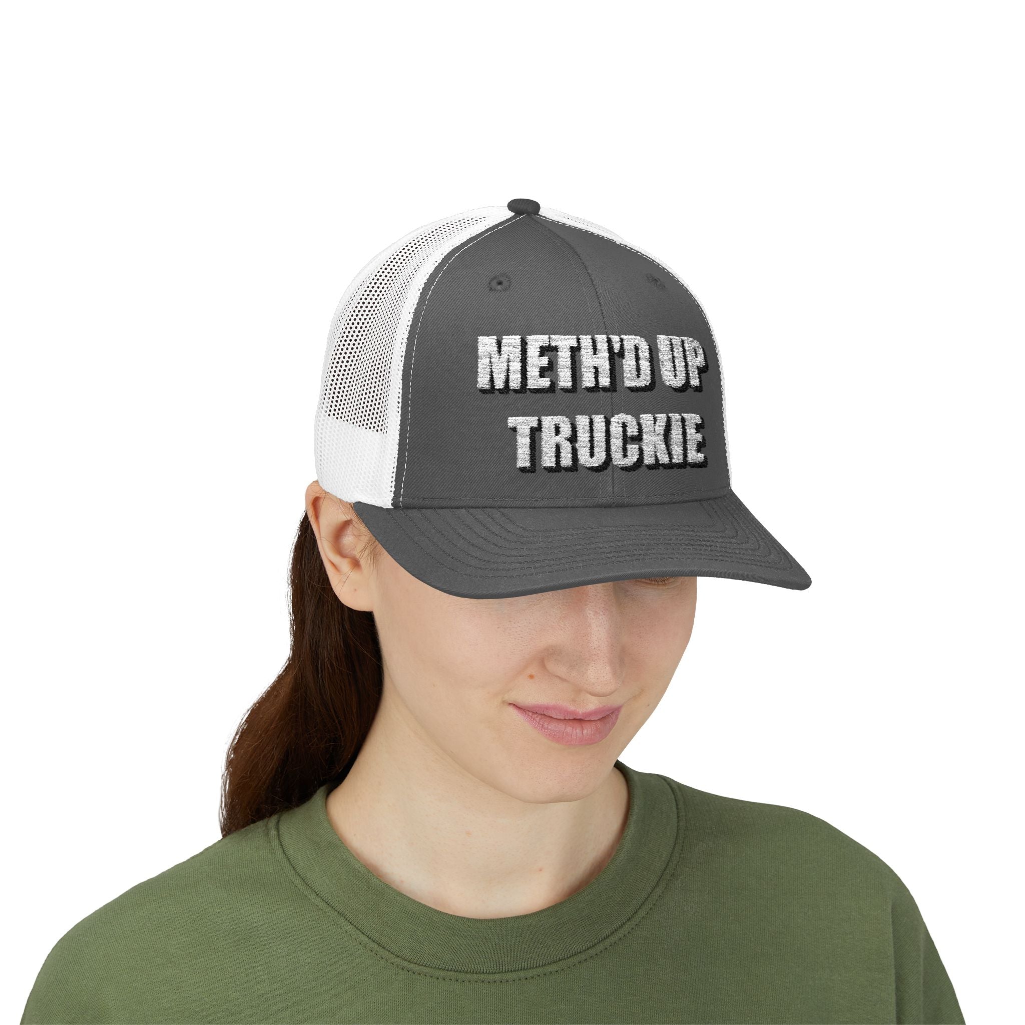 Trucker Cap — Aussie 'Meth'd Up Truckie' Retro Mesh Snapback