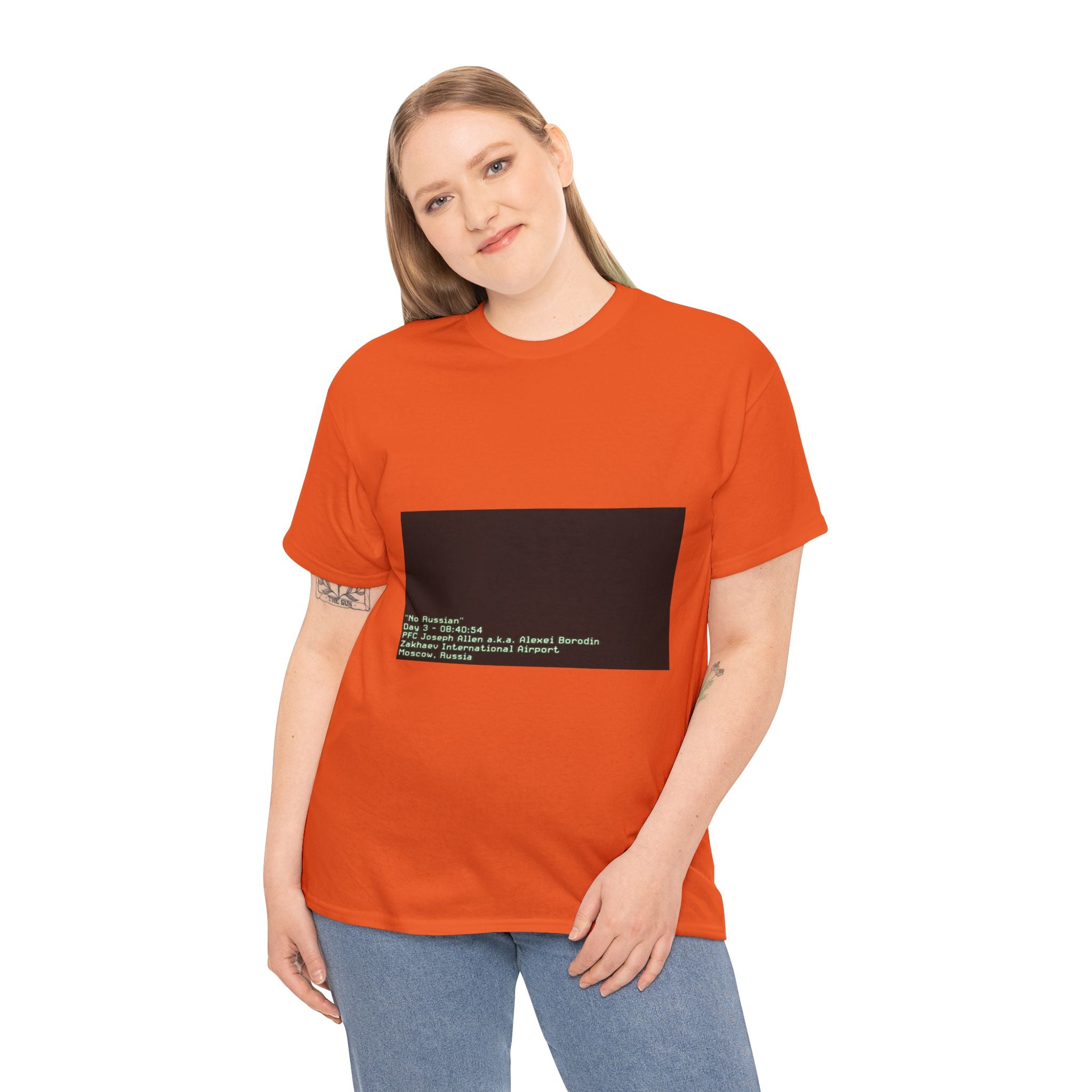 'No Russian' - T-Shirt