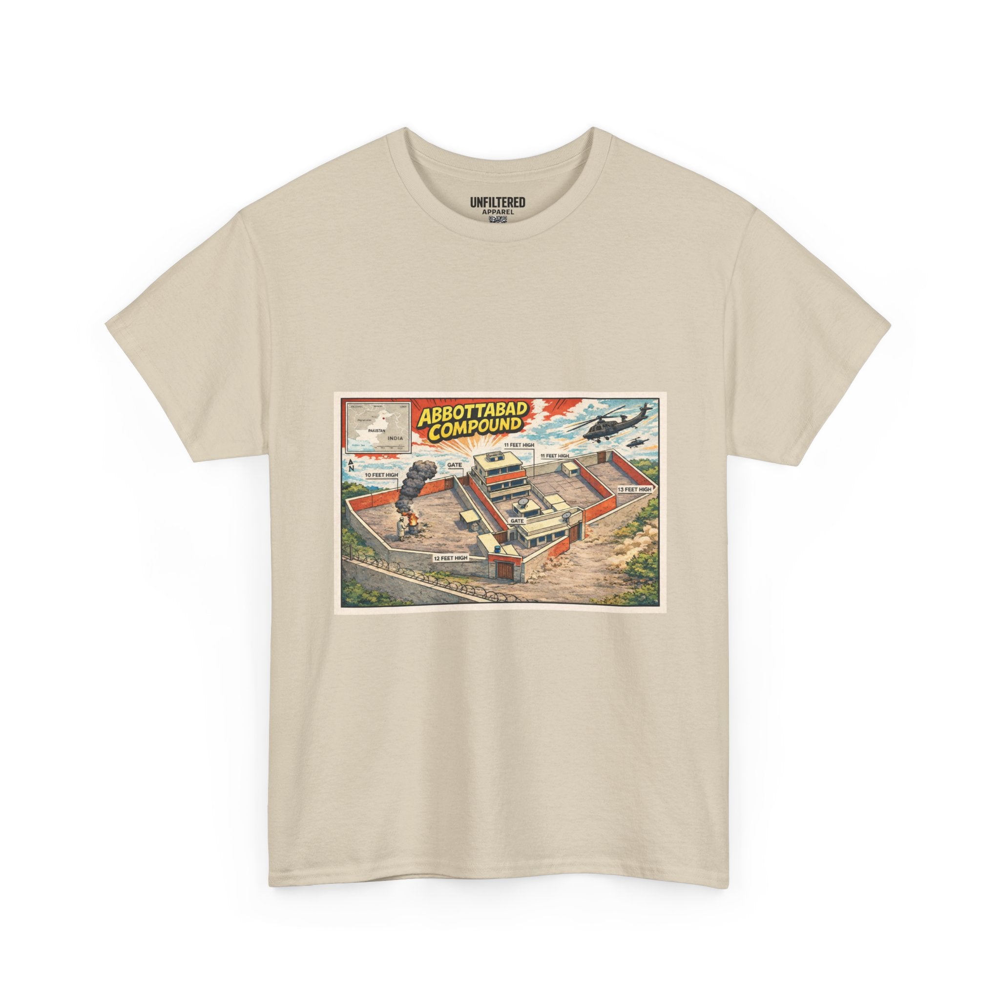 Abbottabad Compound Comic - T-Shirt