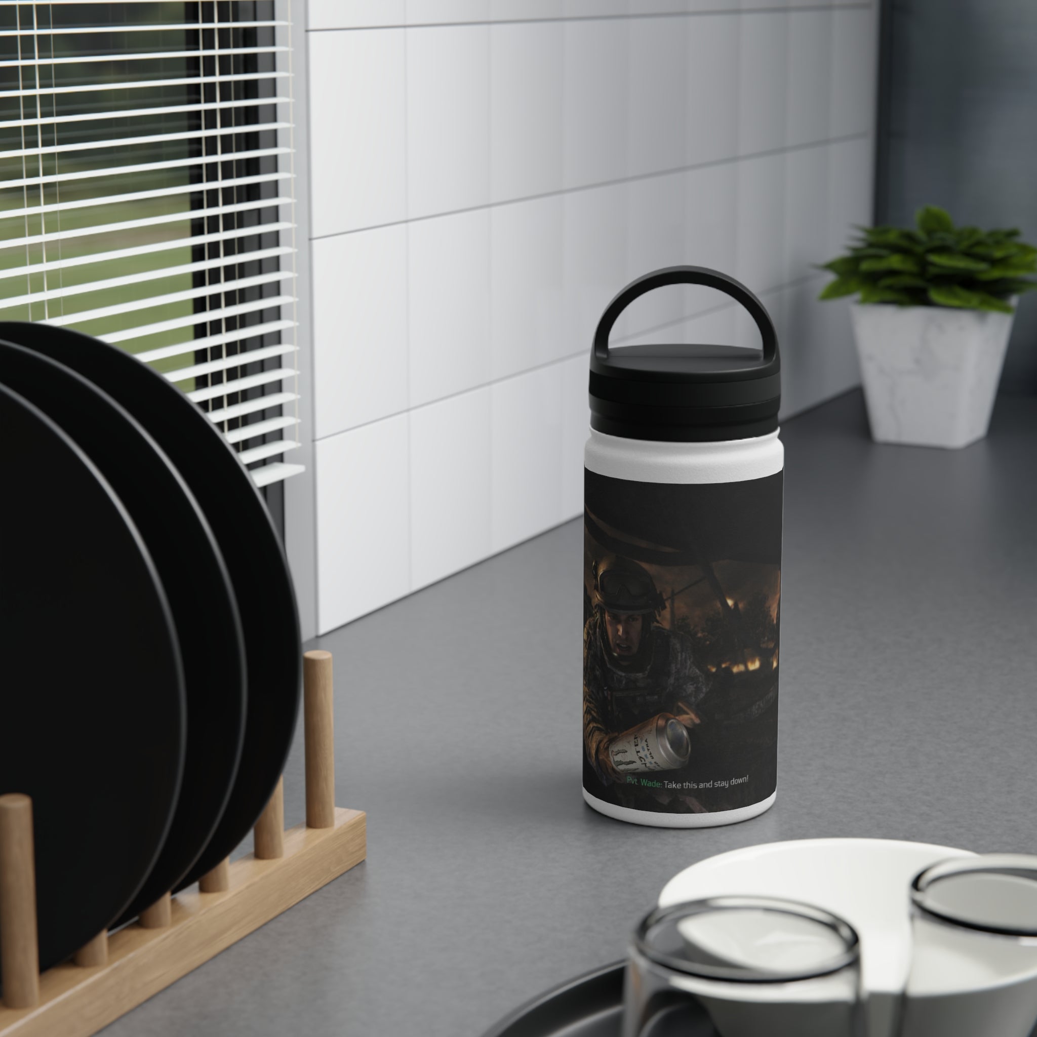 Pvt. Wade Recovery Stainless Steel Bottle