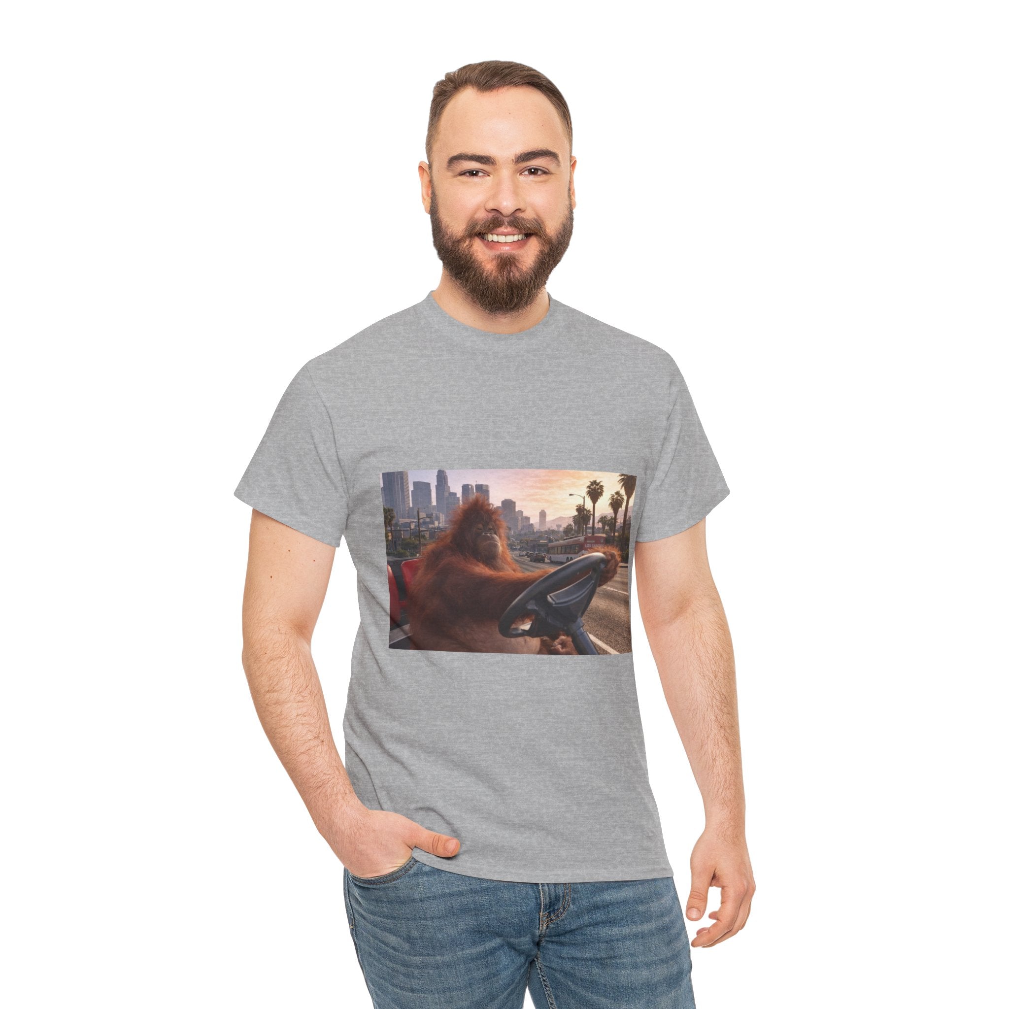 Orangutan Driving Los Santos - T-Shirt