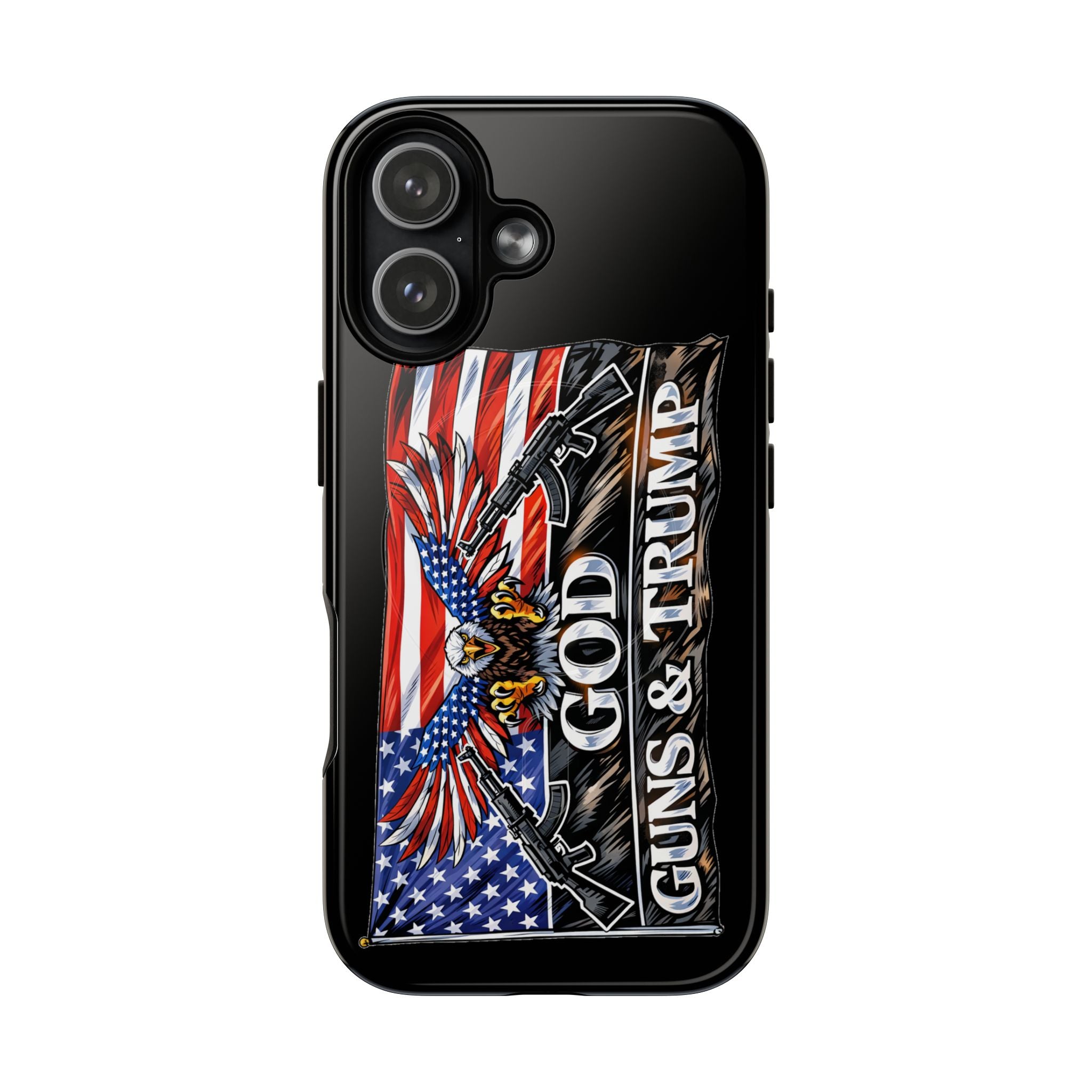 God, Guns & Trump - Tough Magnetic Case