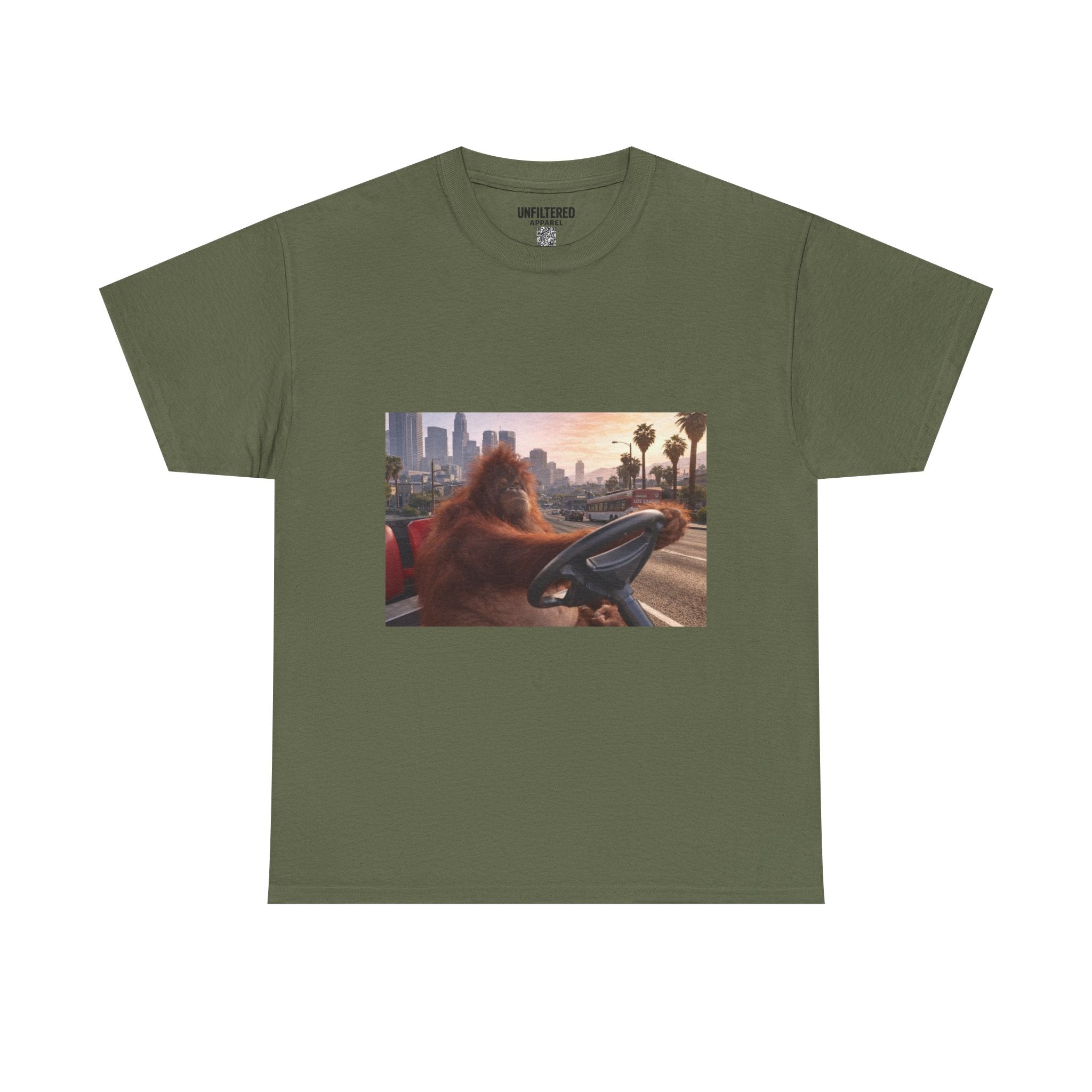 Orangutan Driving Los Santos - T-Shirt