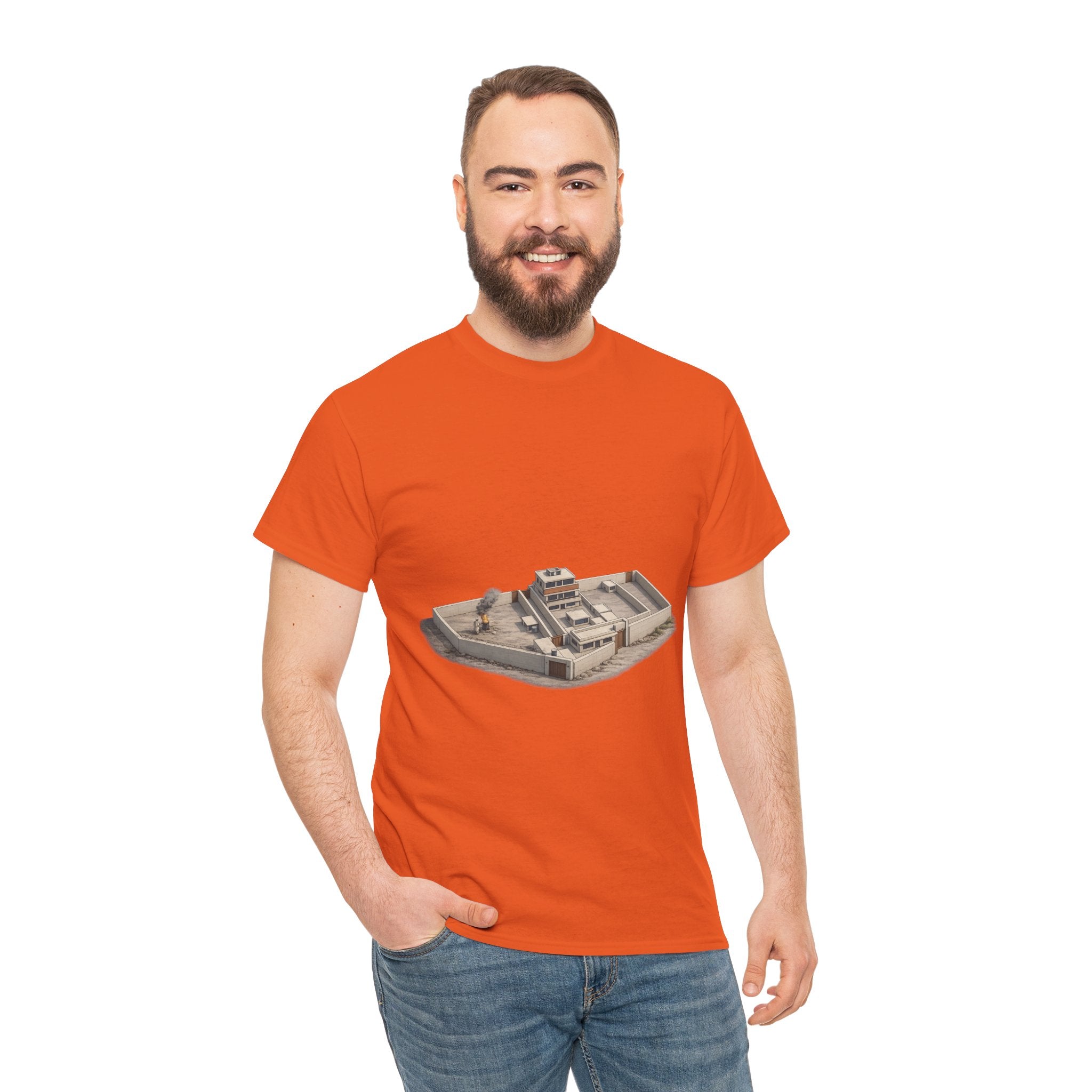 Abbottabad Compound Illustration - T-Shirt