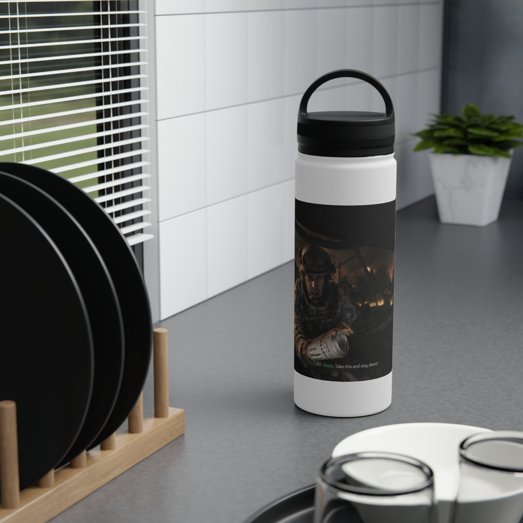 Pvt. Wade Recovery Stainless Steel Bottle