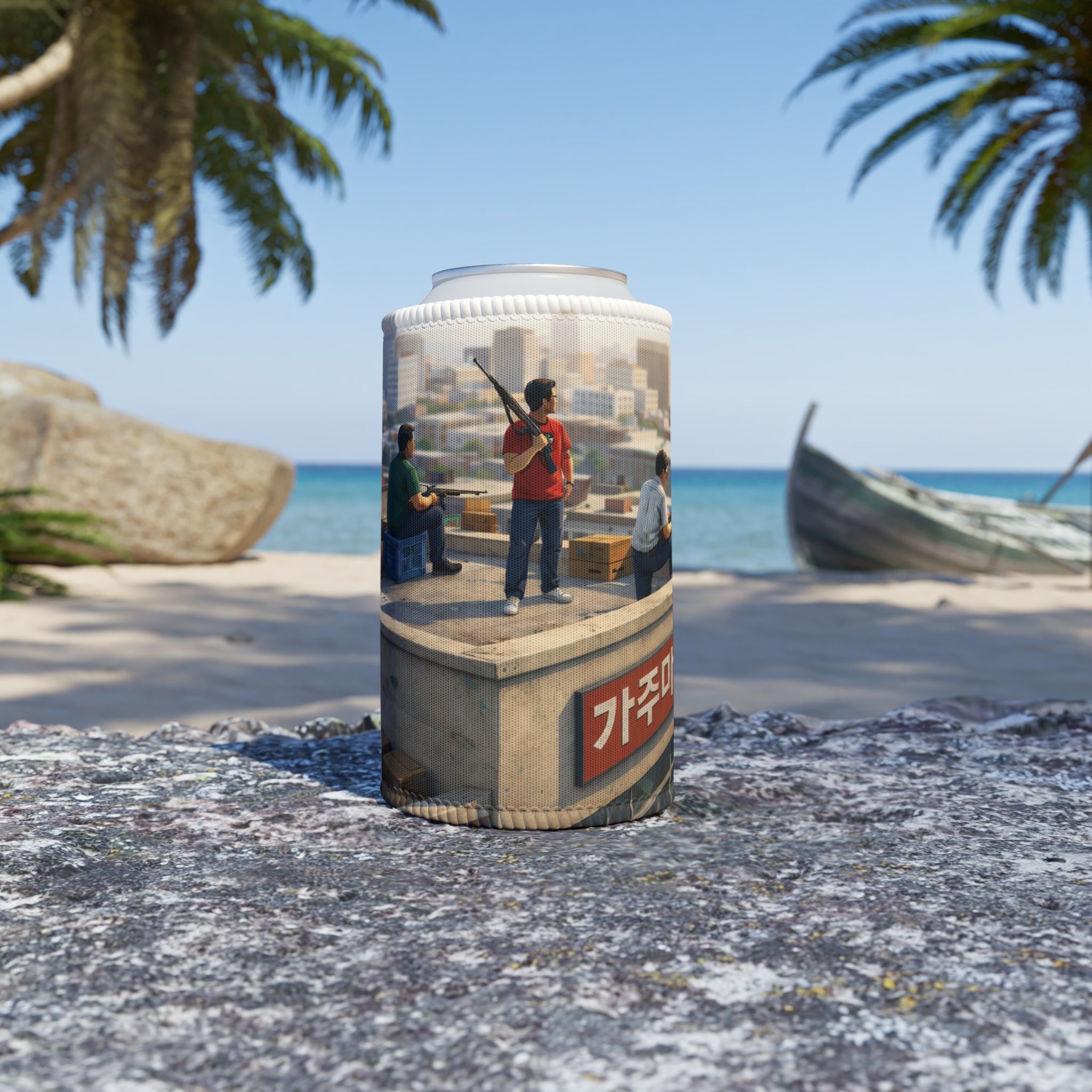 Korean Rooftops - Stubby Cooler