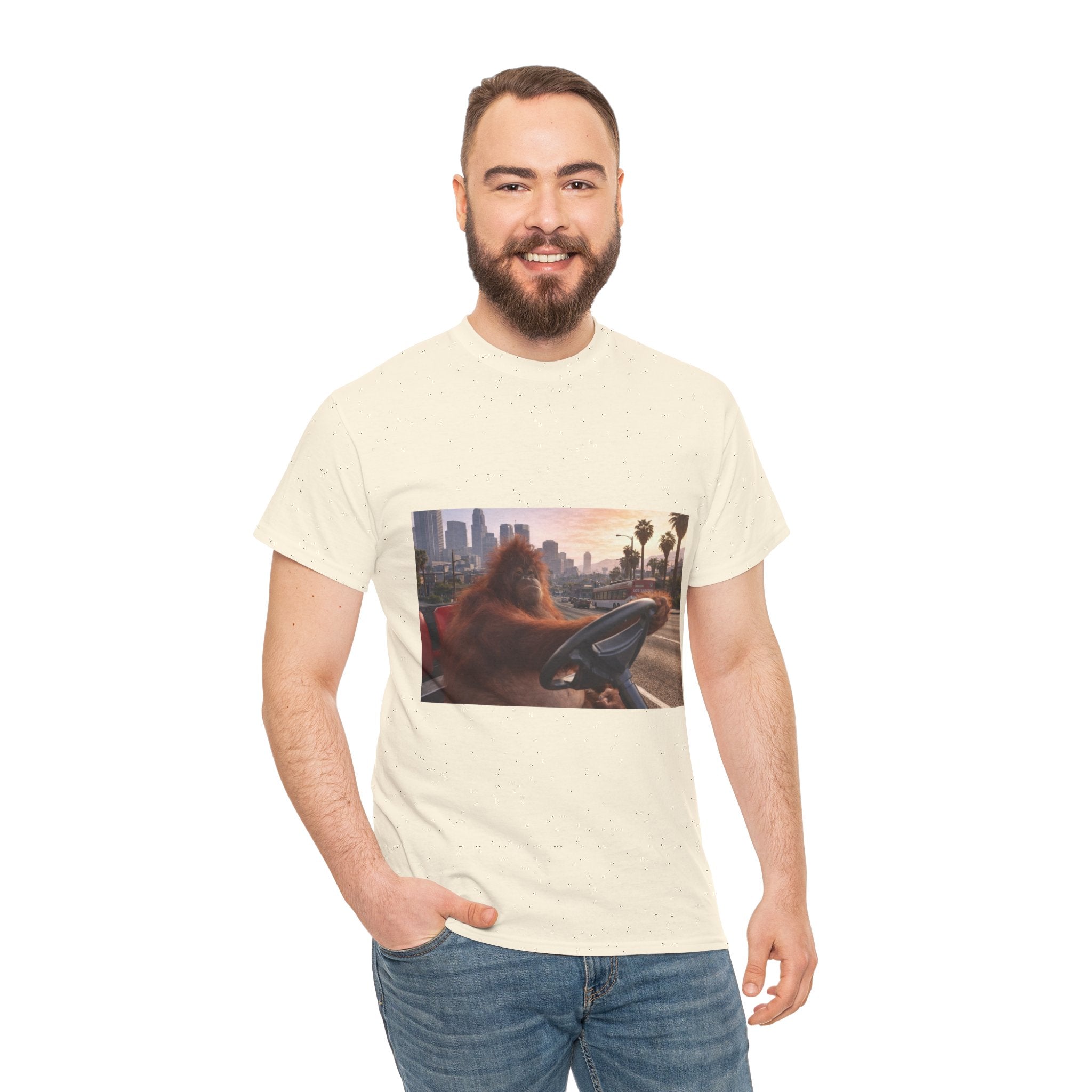 Orangutan Driving Los Santos - T-Shirt