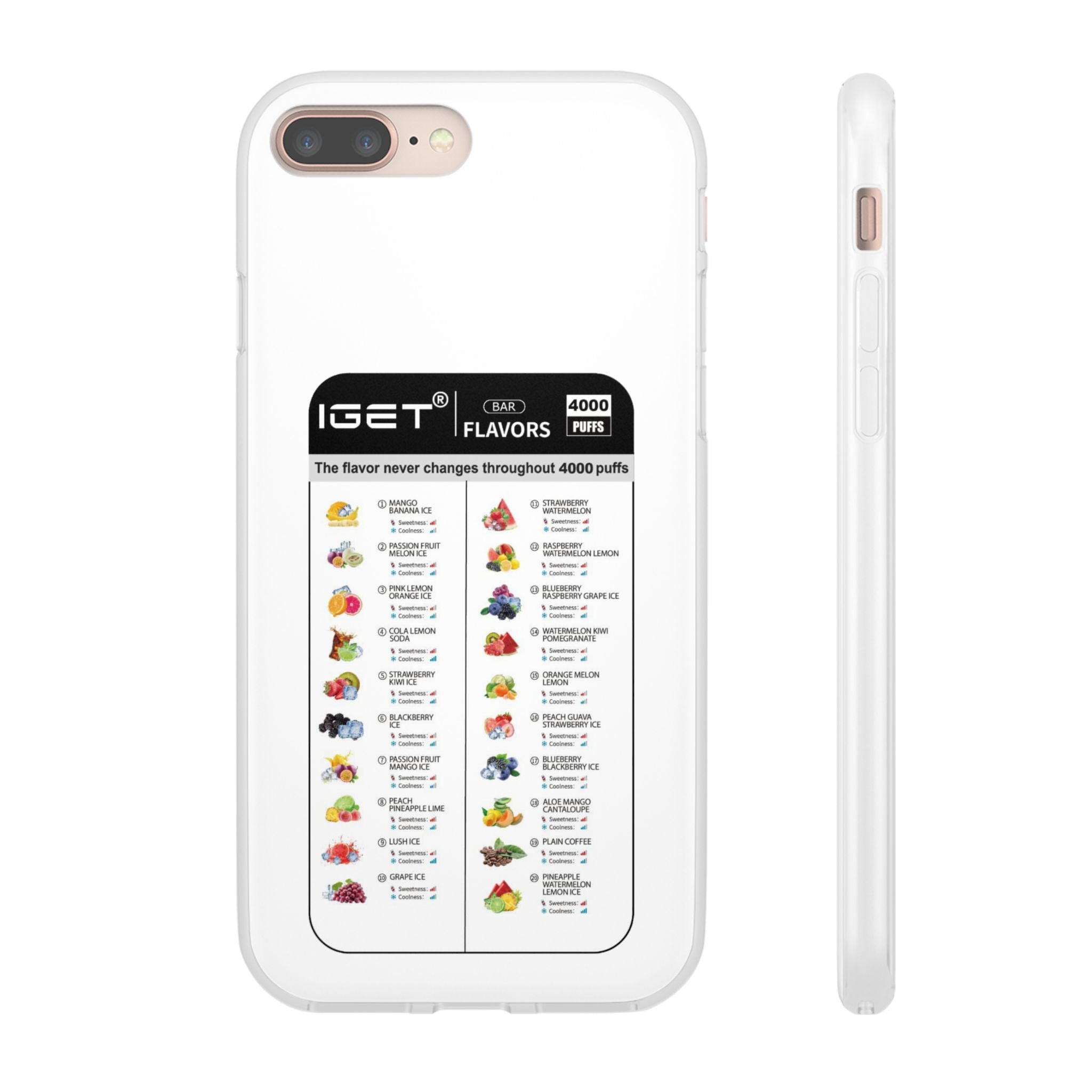 Vape Menu - Flexi Case