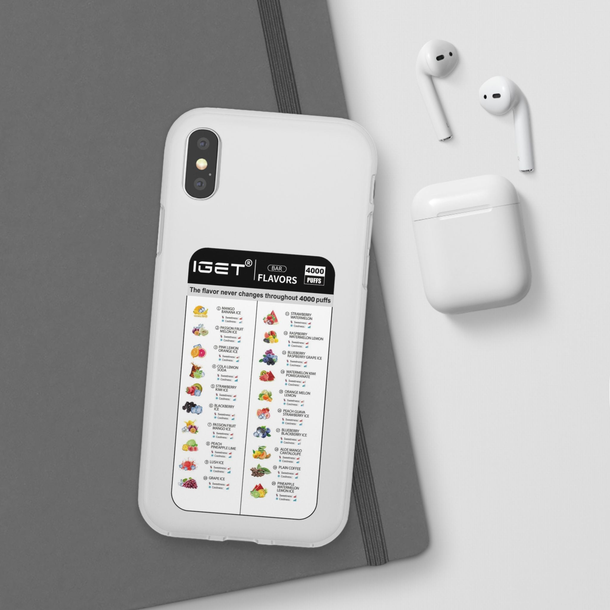 Vape Menu - Flexi Case