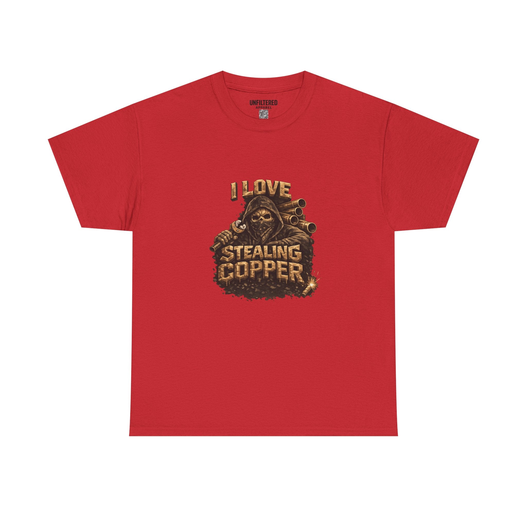 "I Love Stealing Copper" - T-Shirt