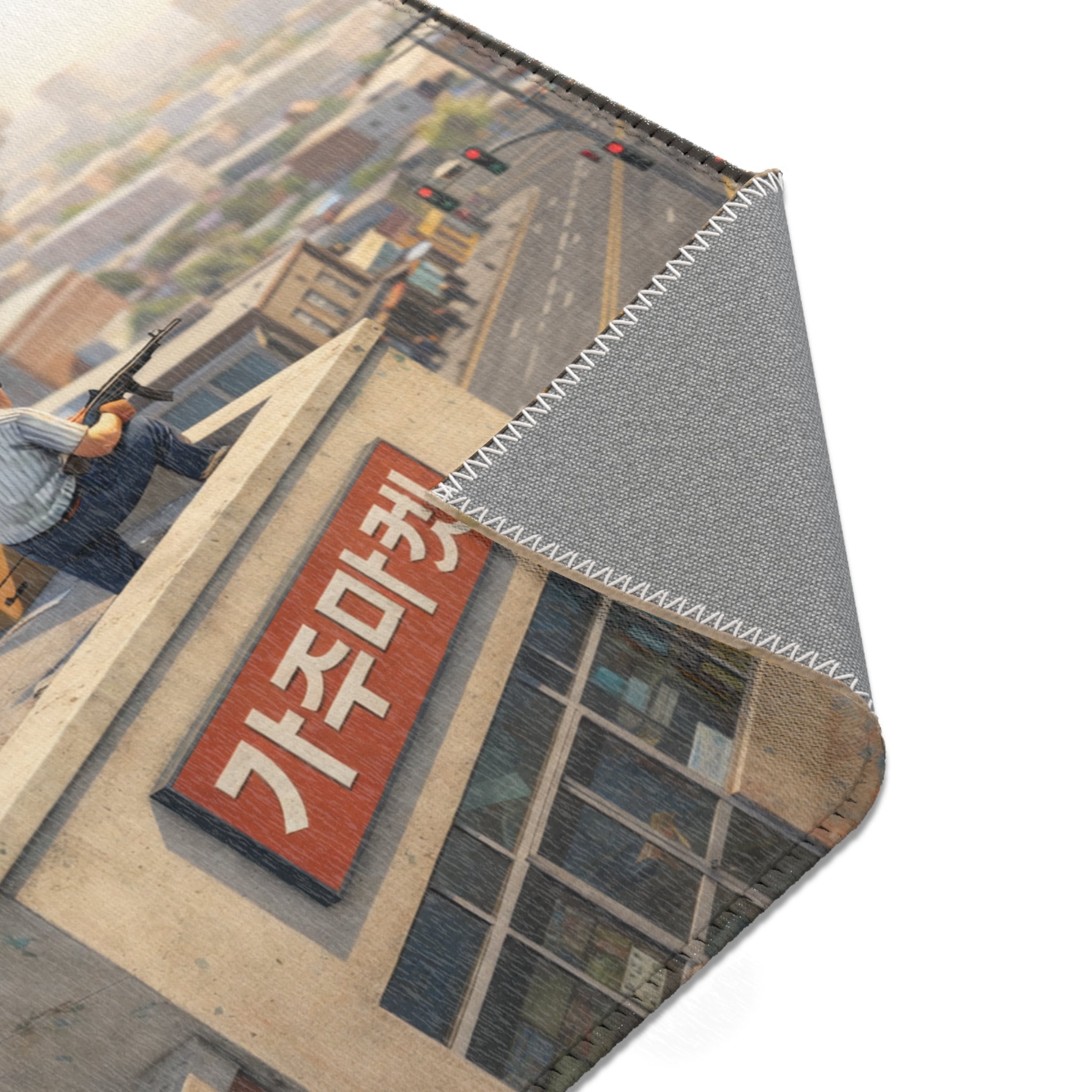 Rooftop Koreans Rug